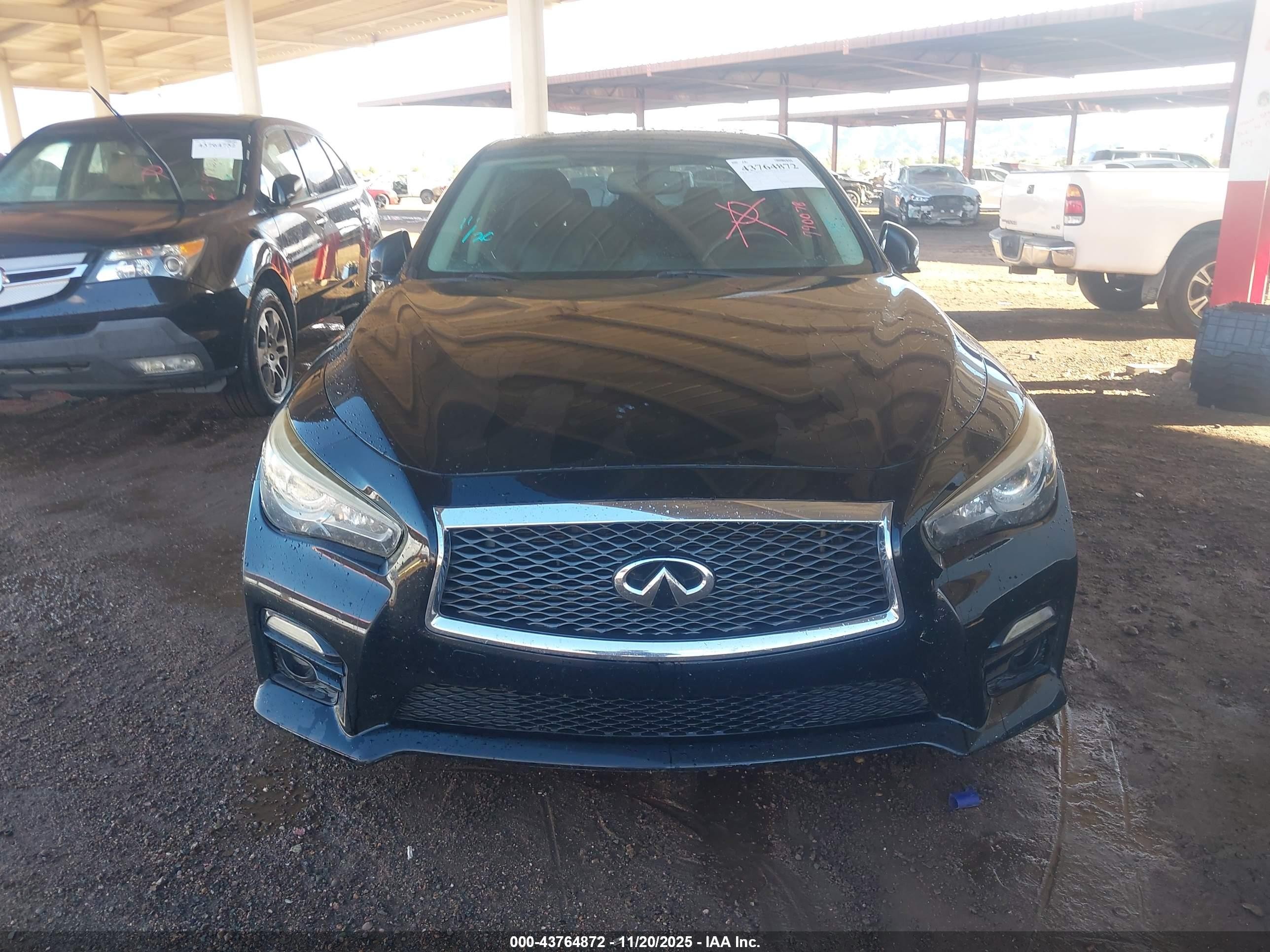 2015 Infiniti Q50 Hybrid Sport Black vin: JN1AV7AP8FM790078
