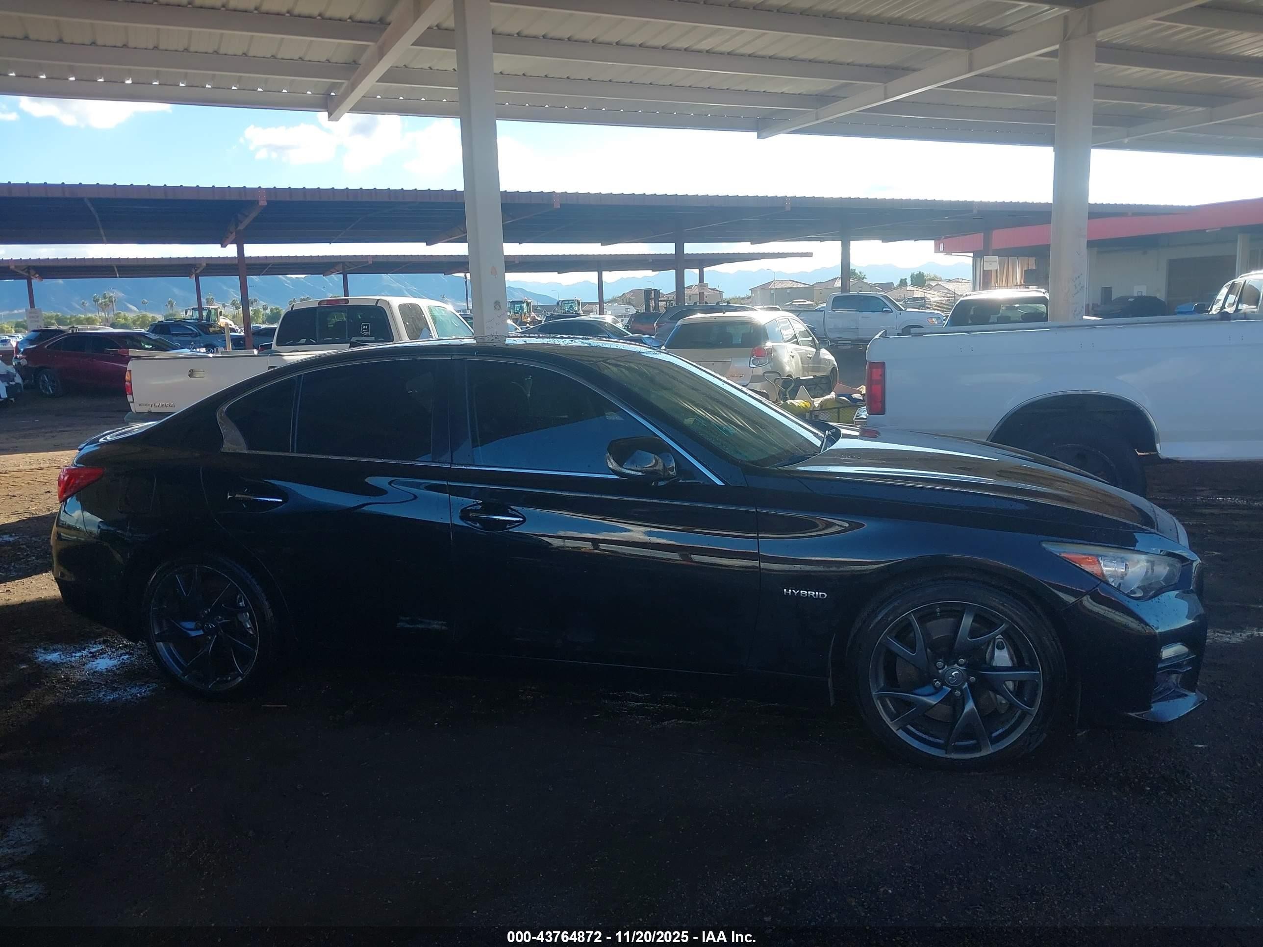 2015 Infiniti Q50 Hybrid Sport Black vin: JN1AV7AP8FM790078