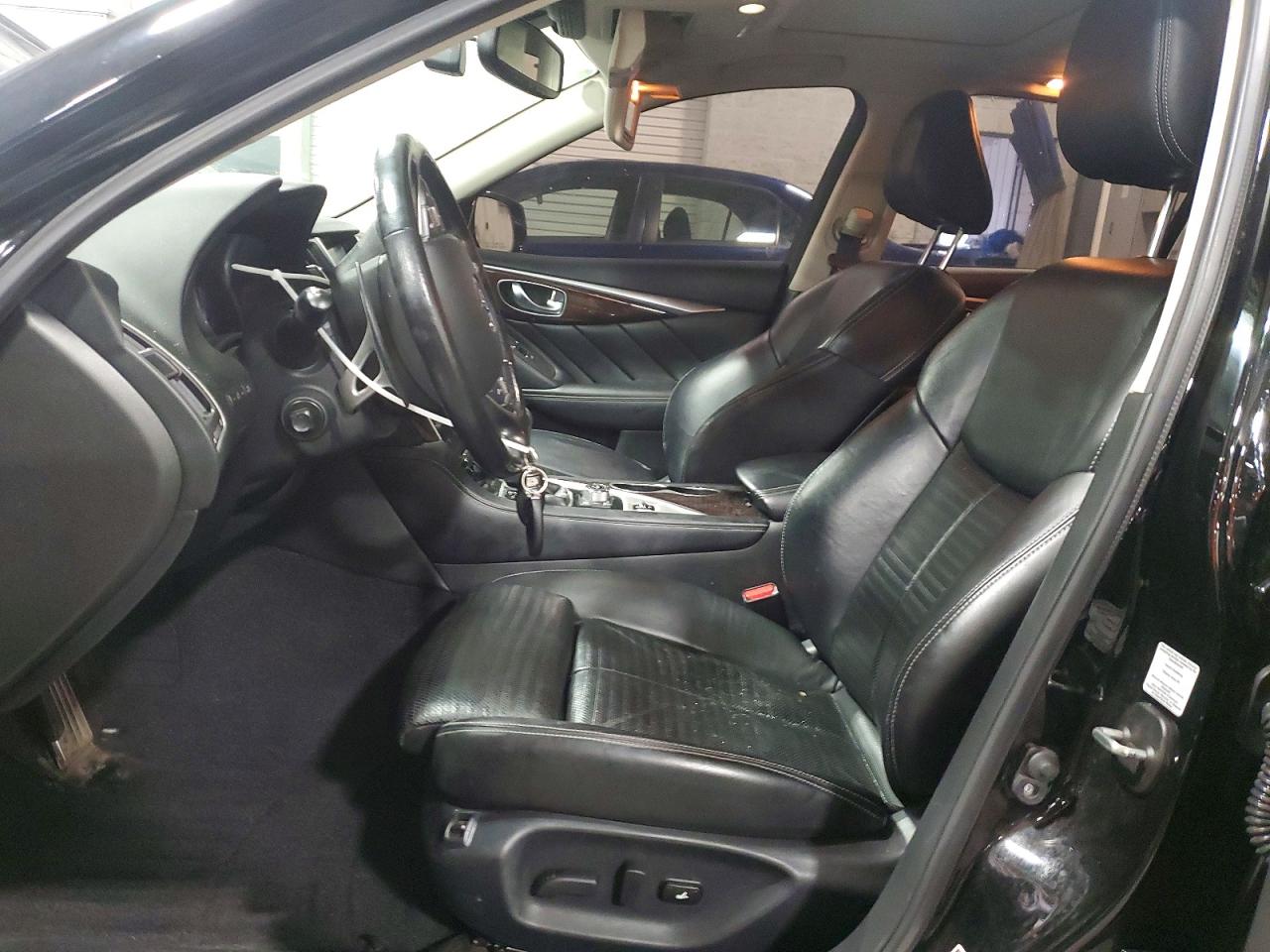 2015 Infiniti Q50 Hybrid Premium Black vin: JN1AV7AR0FM850727