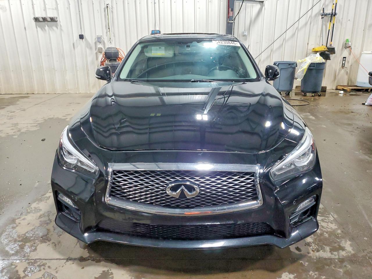 2015 Infiniti Q50 Hybrid Premium Black vin: JN1AV7AR0FM850727