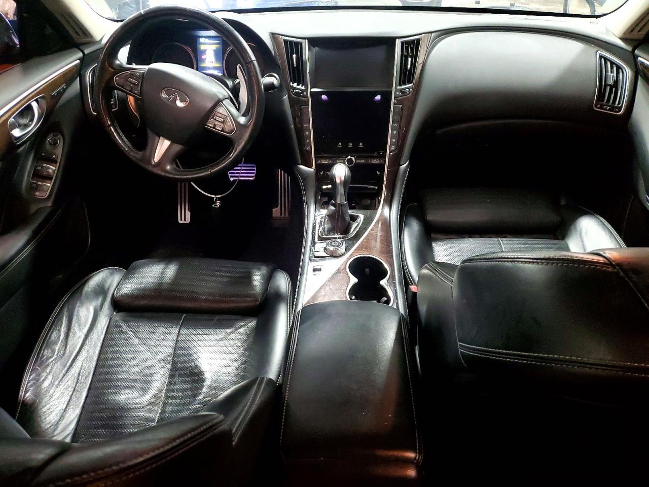 2015 Infiniti Q50 Hybrid Premium Black vin: JN1AV7AR0FM850727