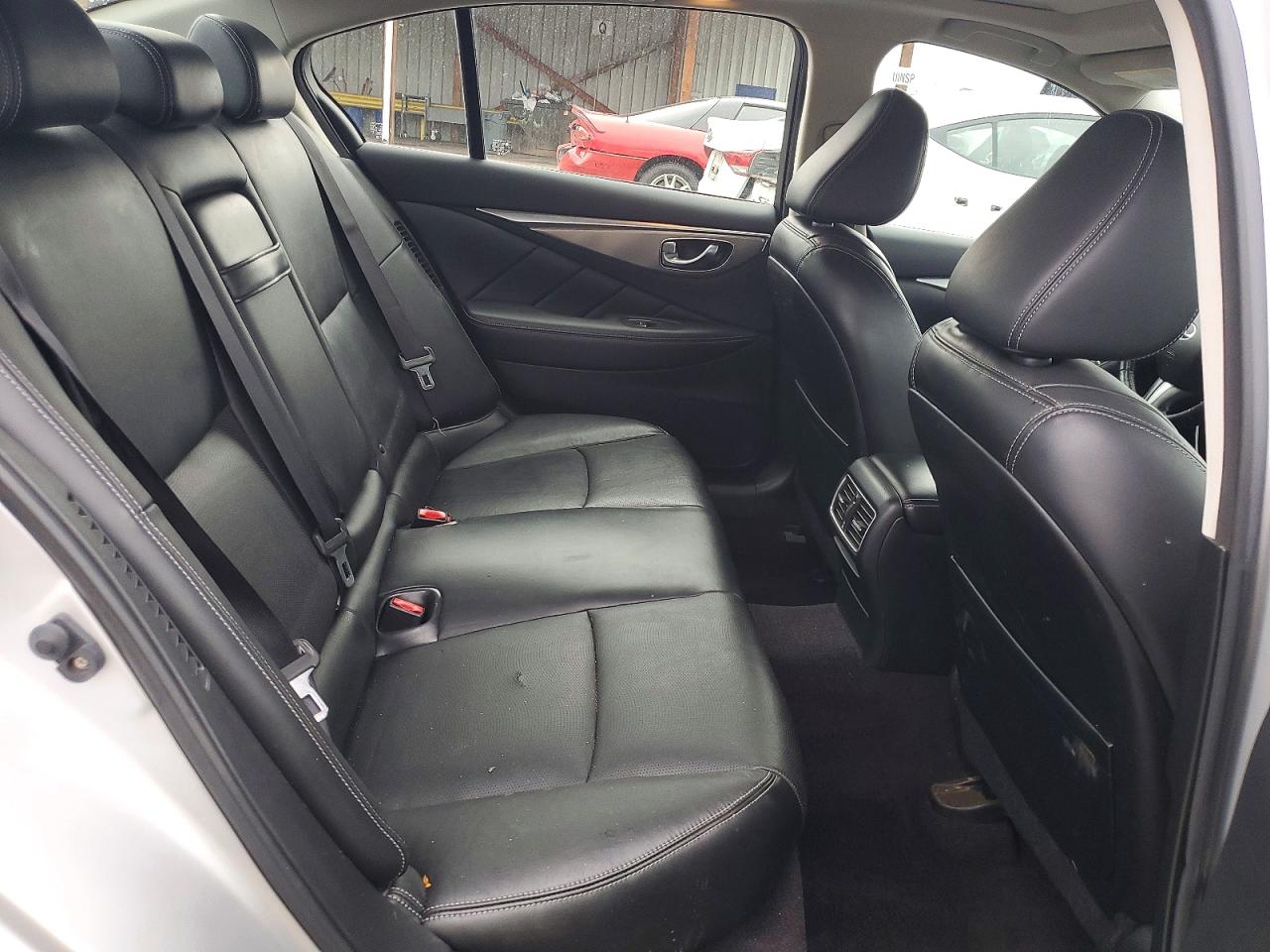 2014 Infiniti Q50 Hybrid Premium Silver vin: JN1AV7AR1EM701631