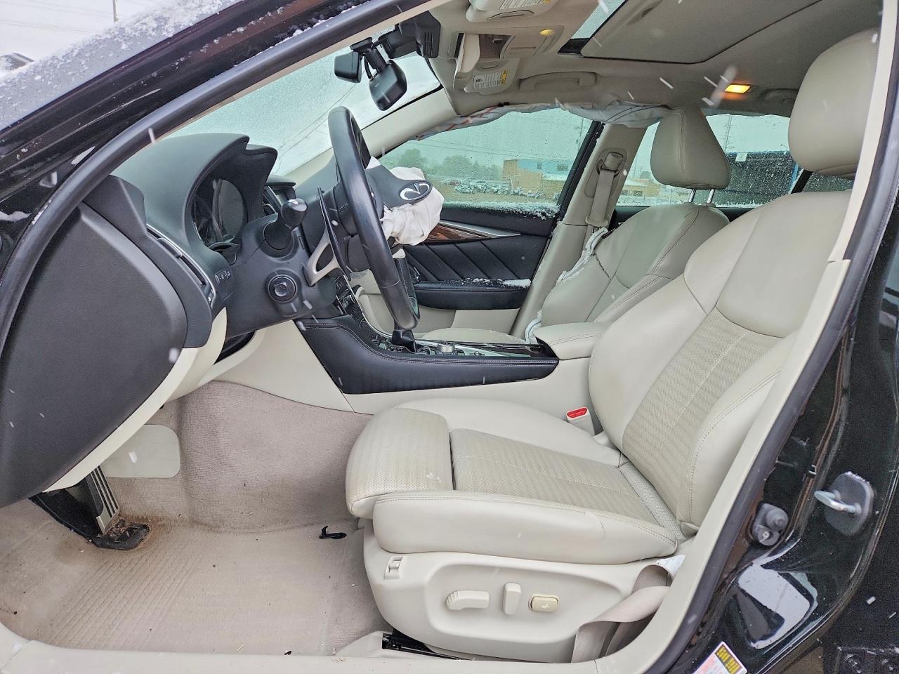 2015 Infiniti Q50 Hybrid Premium Black vin: JN1AV7AR1FM850560