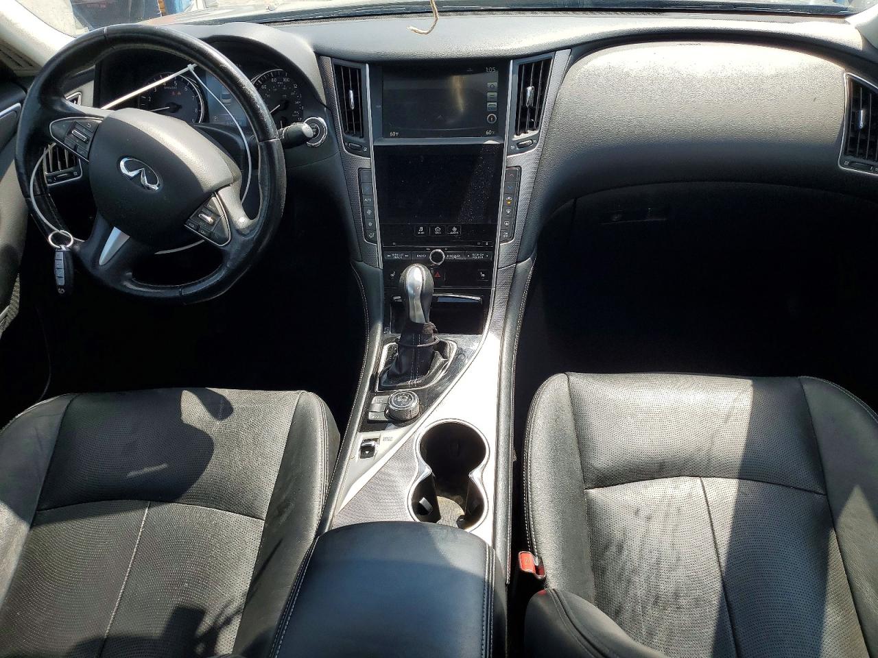 2014 Infiniti Q50 Hybrid Premium Black vin: JN1AV7AR2EM702089