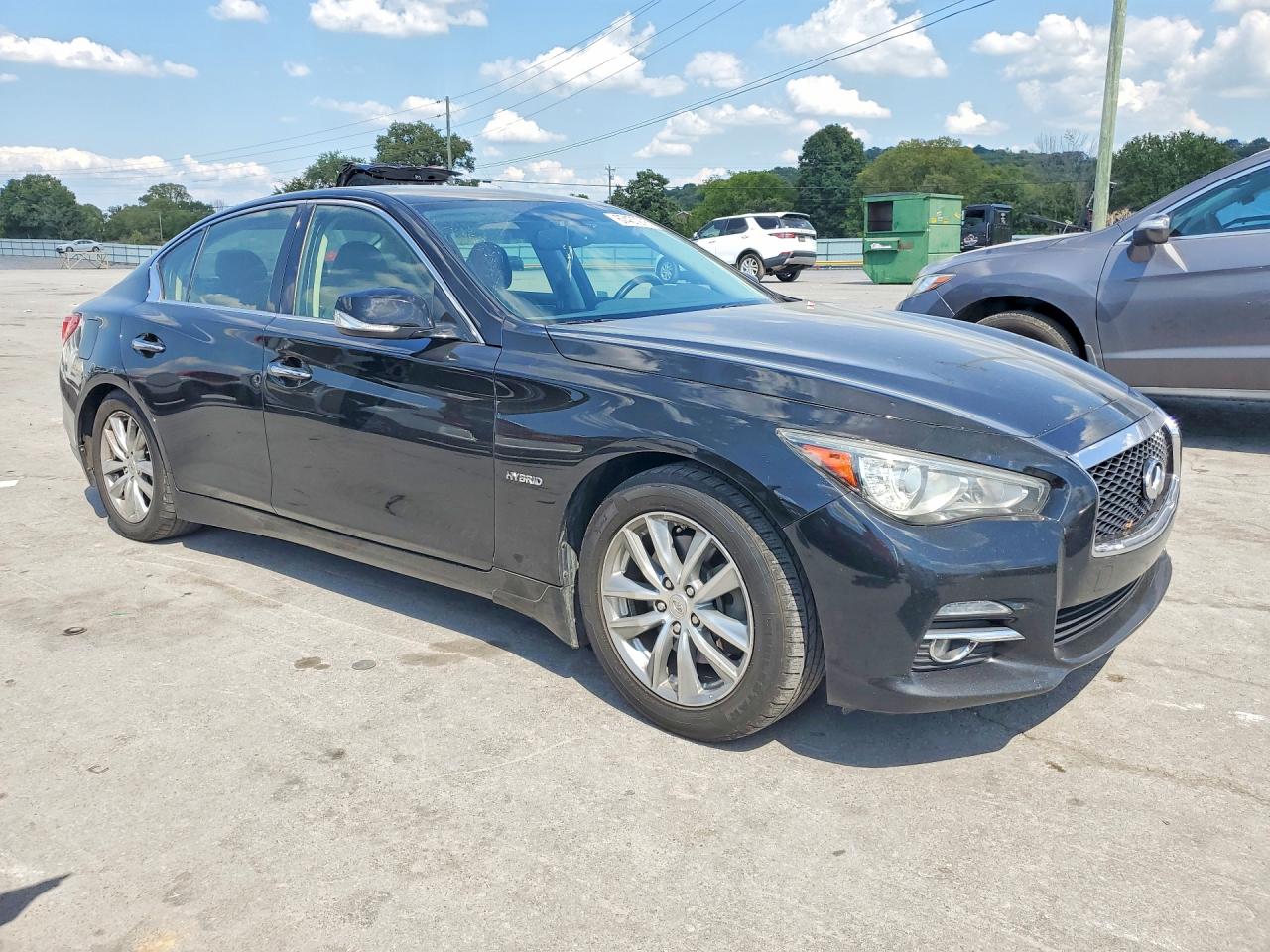 2014 Infiniti Q50 Hybrid Premium Black vin: JN1AV7AR2EM702089