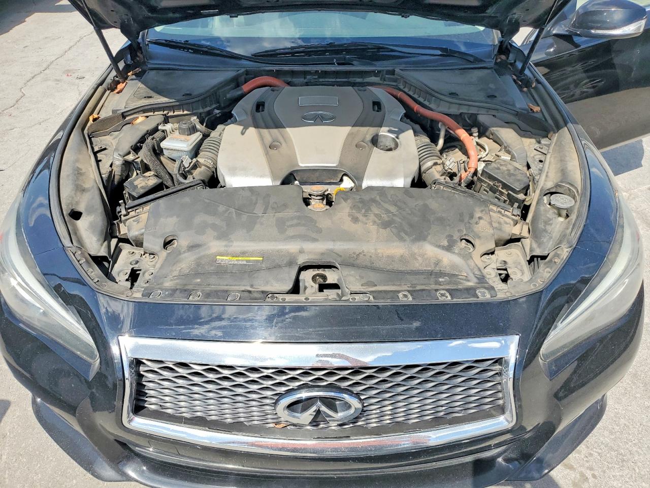 2014 Infiniti Q50 Hybrid Premium Black vin: JN1AV7AR2EM702089