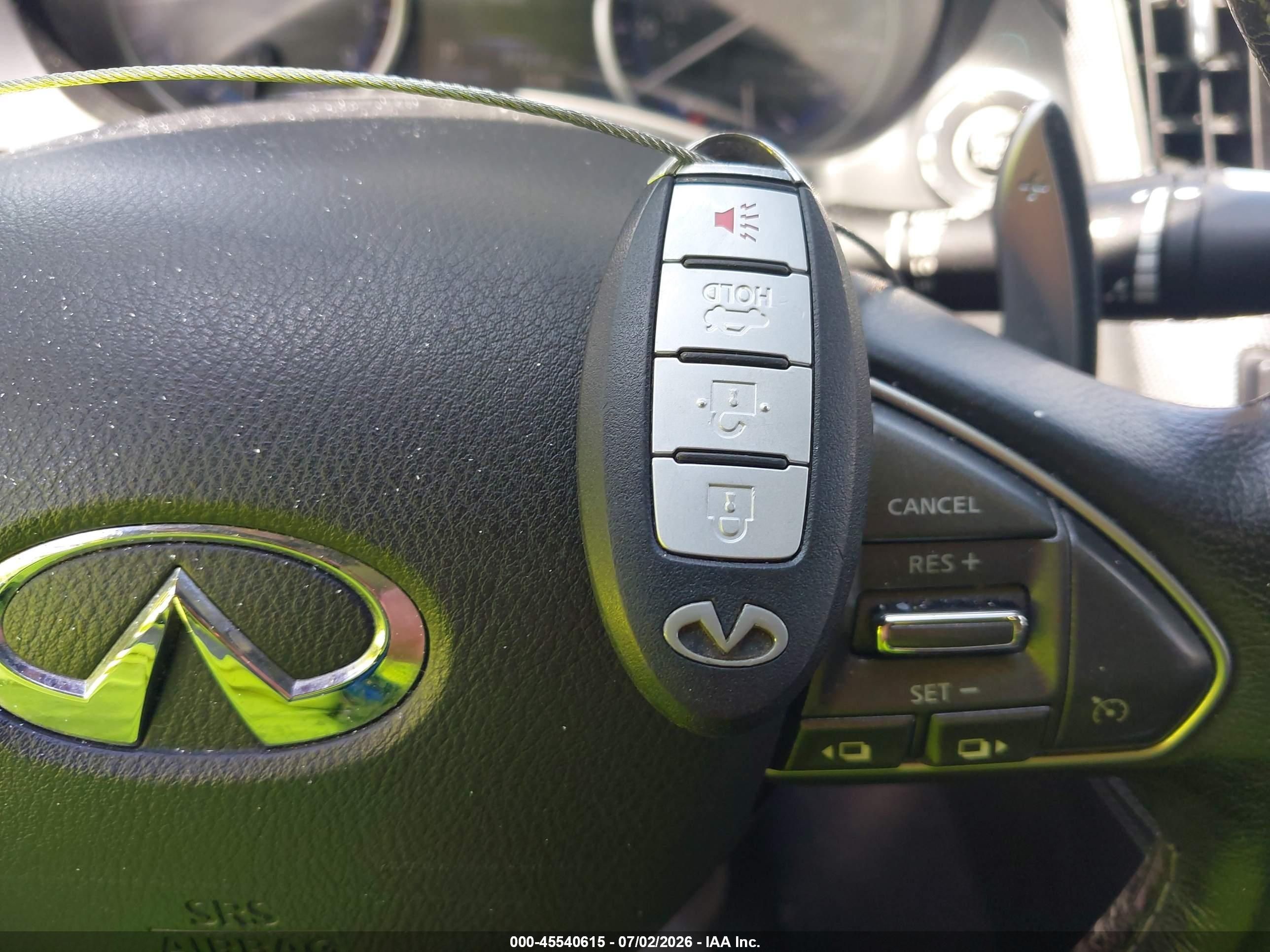 2014 Infiniti Q50 Hybrid Sport Gray vin: JN1AV7AR3EM702814
