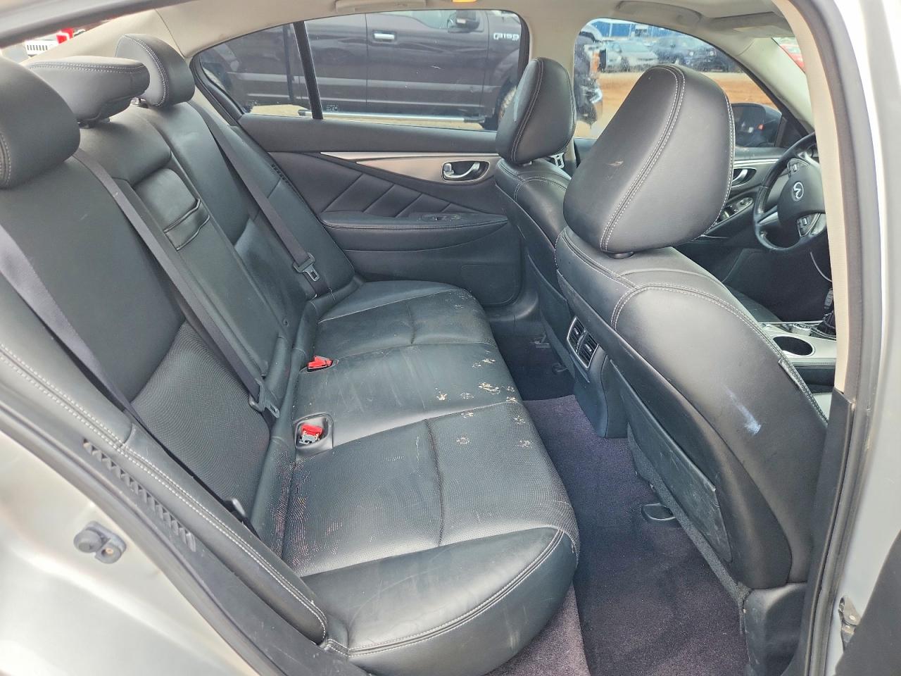 2014 Infiniti Q50 Hybrid Premium Silver vin: JN1AV7AR4EM701333