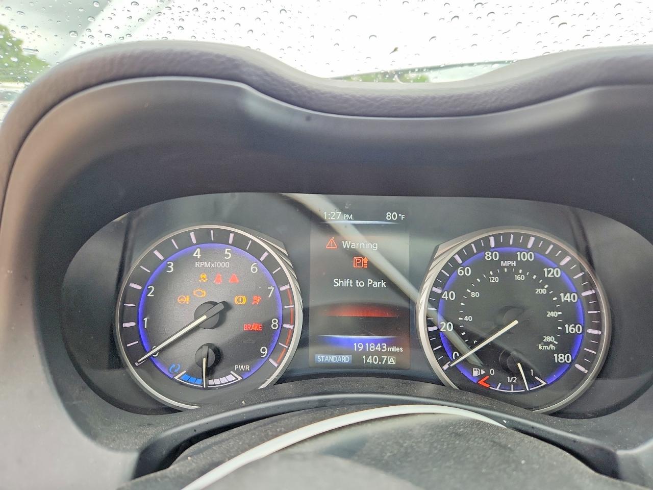2014 Infiniti Q50 Hybrid Premium Silver vin: JN1AV7AR4EM701333