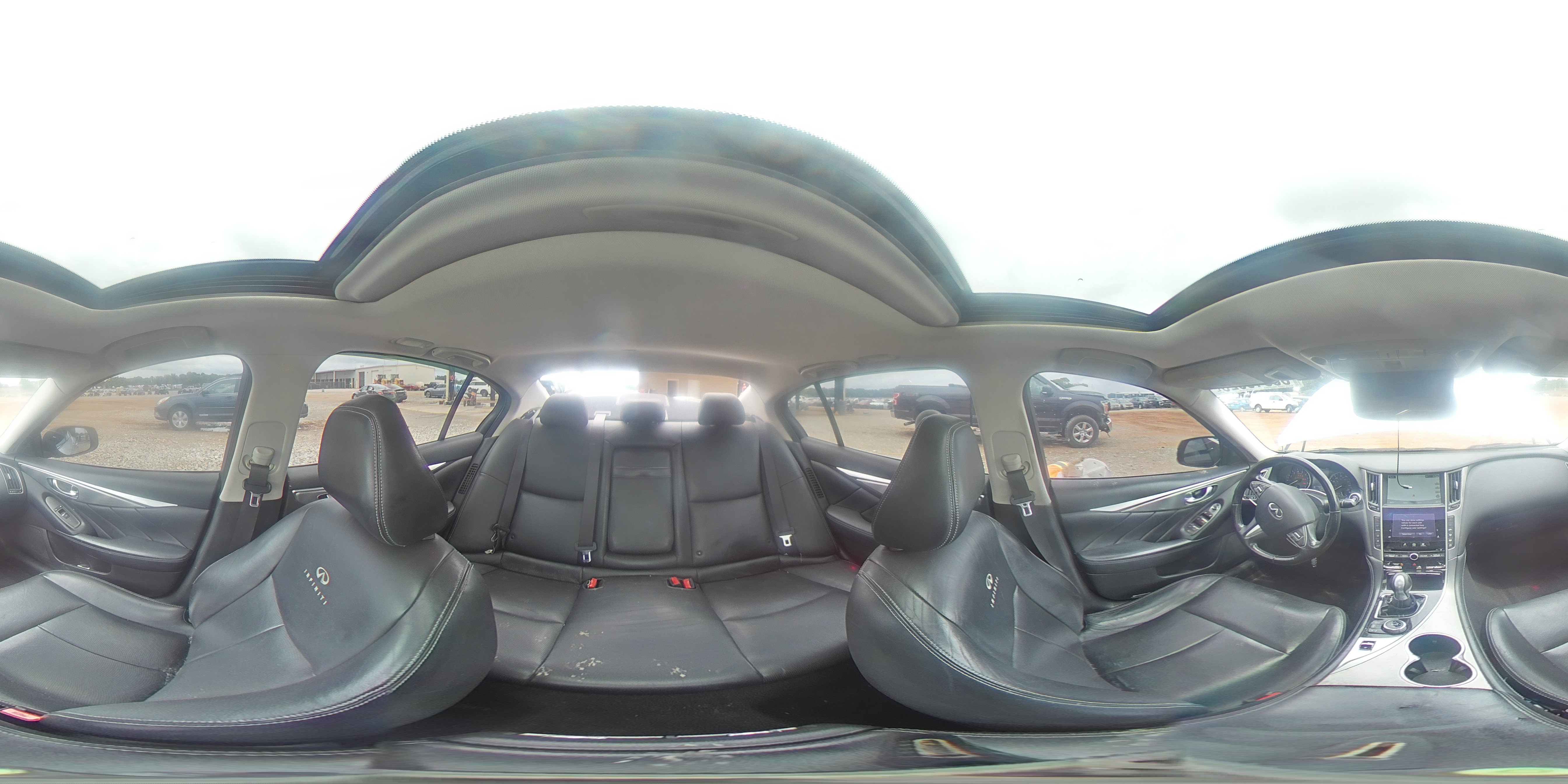 2014 Infiniti Q50 Hybrid Premium Silver vin: JN1AV7AR4EM701333