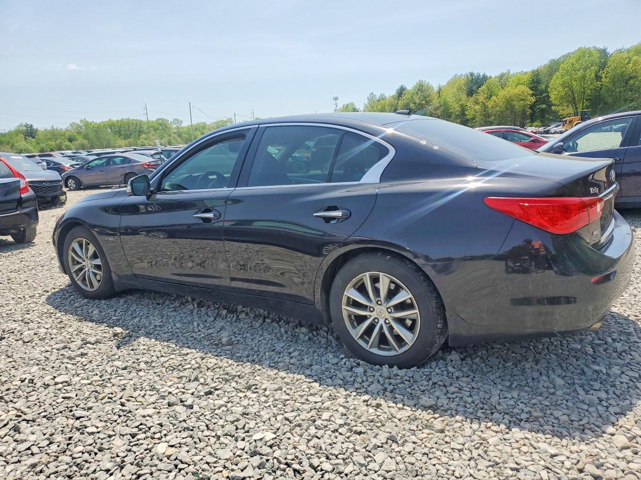 2014 Infiniti Q50 Hybrid Premium Black vin: JN1AV7AR4EM702885
