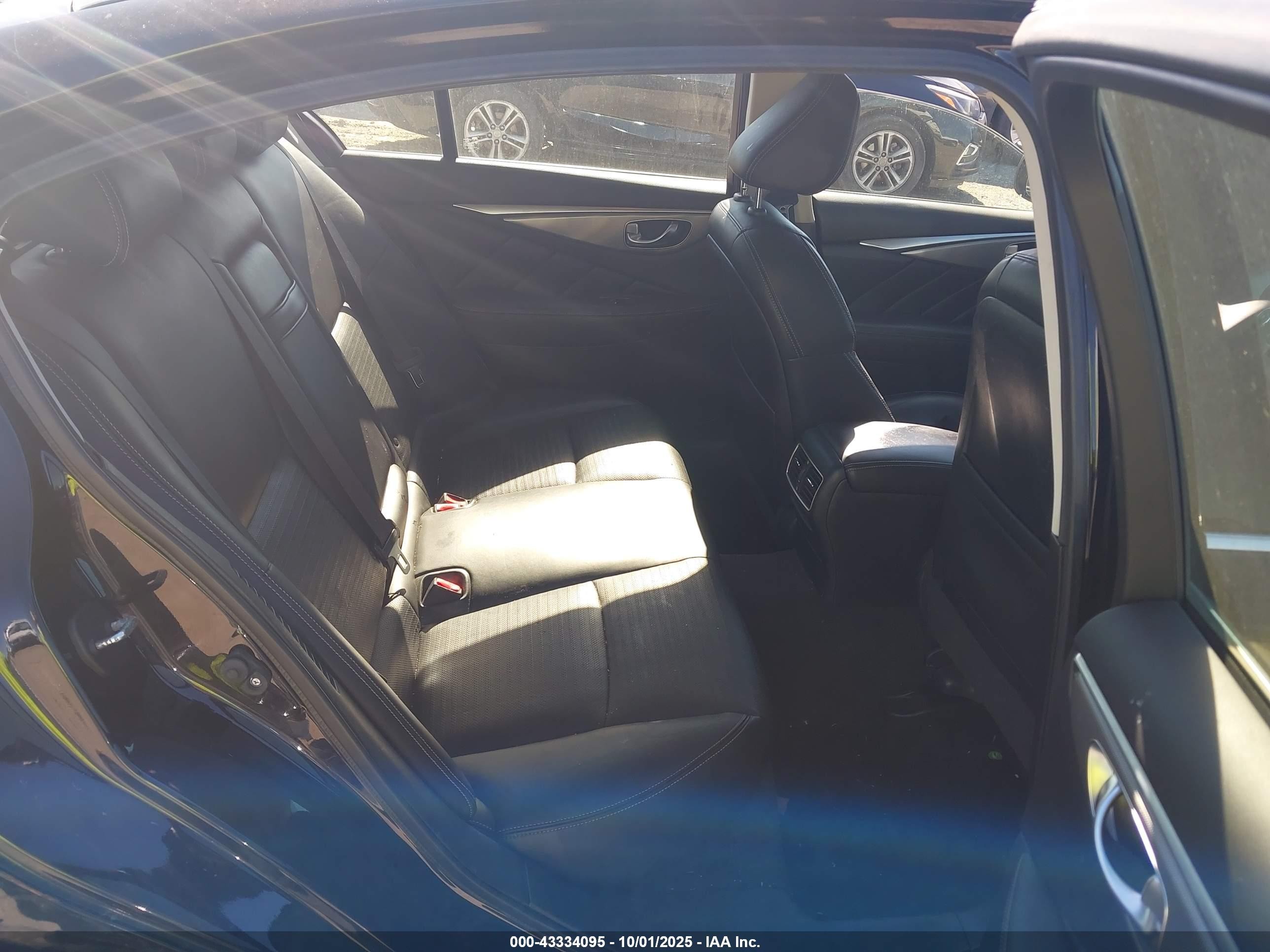 2015 Infiniti Q50 Hybrid Premium/sport Black vin: JN1AV7AR4FM850455