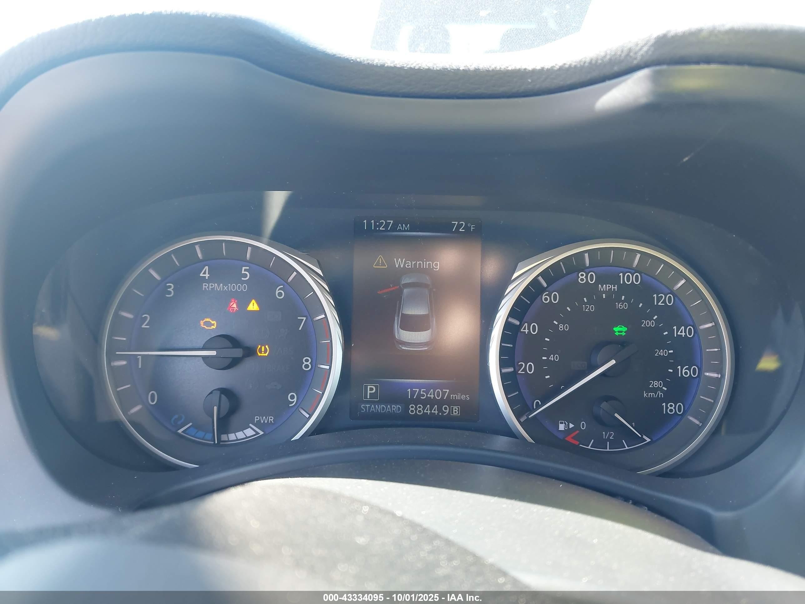 2015 Infiniti Q50 Hybrid Premium/sport Black vin: JN1AV7AR4FM850455