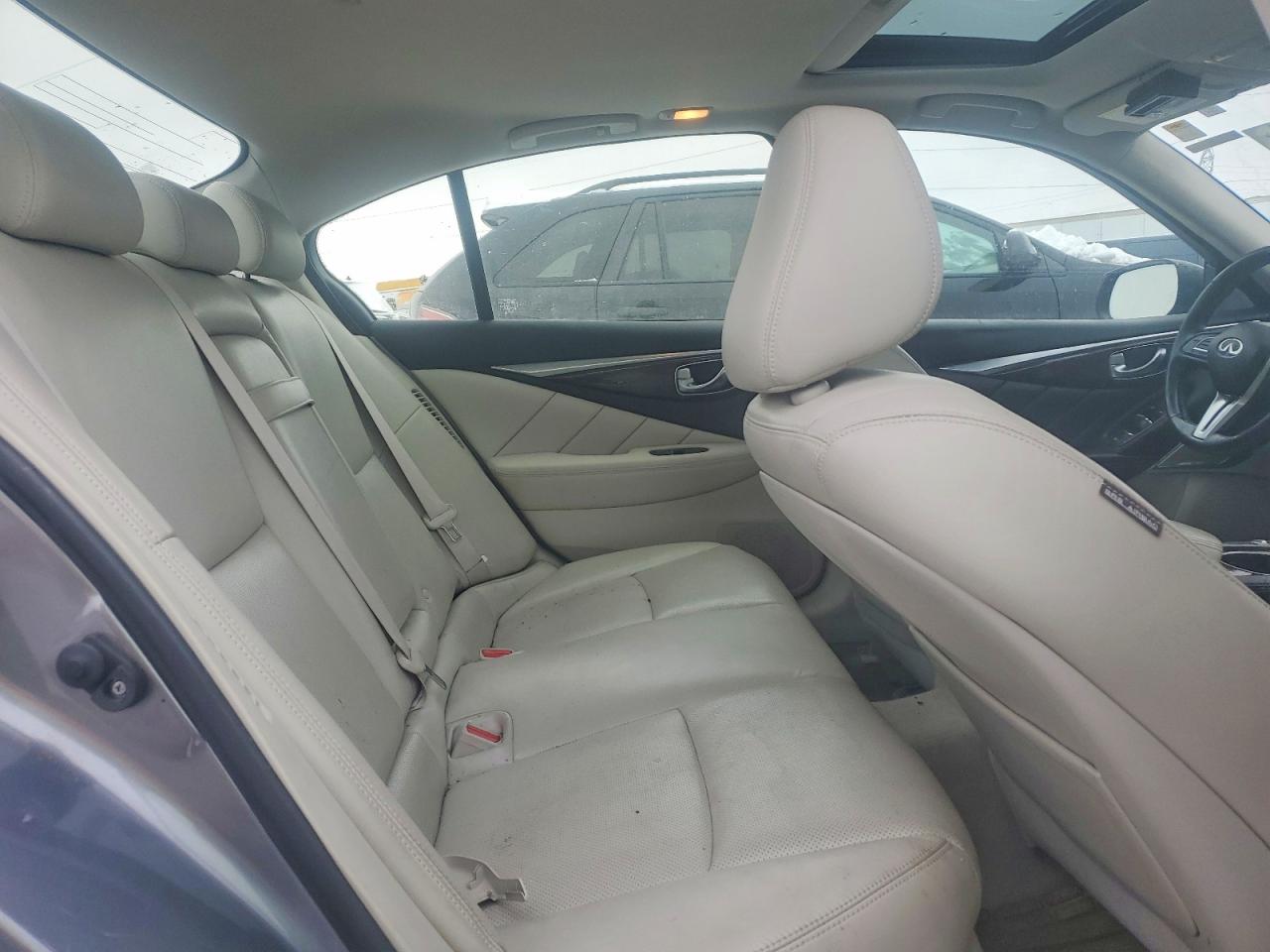 2018 Infiniti Q50 Hybrid Luxe Gray vin: JN1AV7AR4JM540041