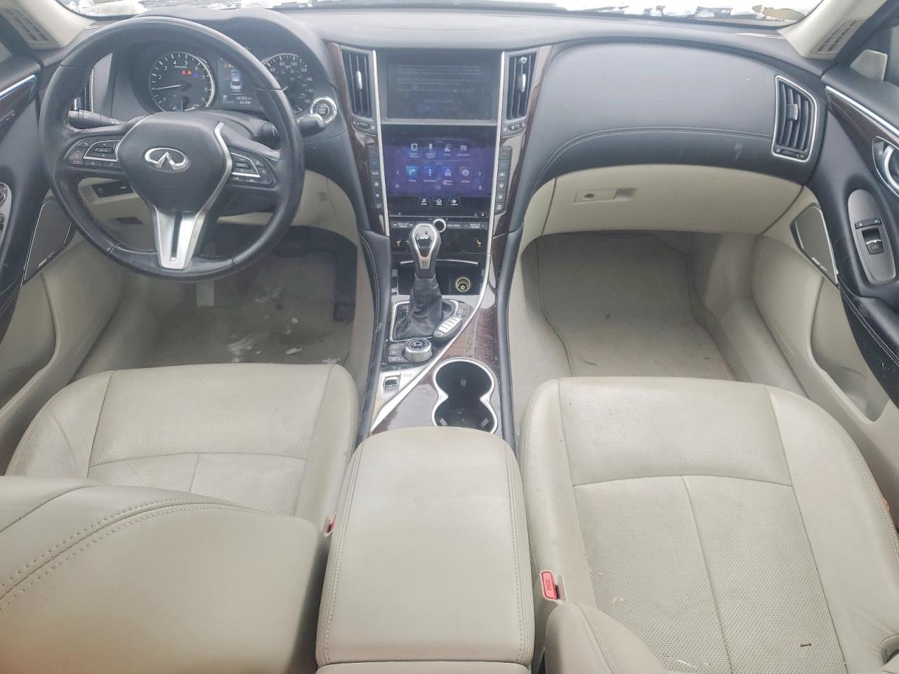 2018 Infiniti Q50 Hybrid Luxe Gray vin: JN1AV7AR4JM540041