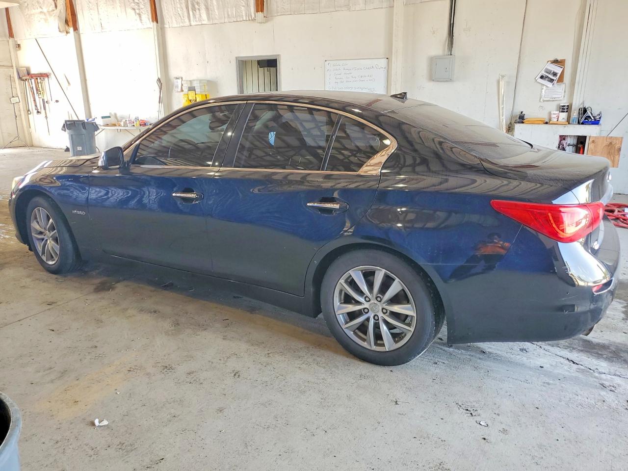 2014 Infiniti Q50 Black vin: JN1AV7AR5EM700160