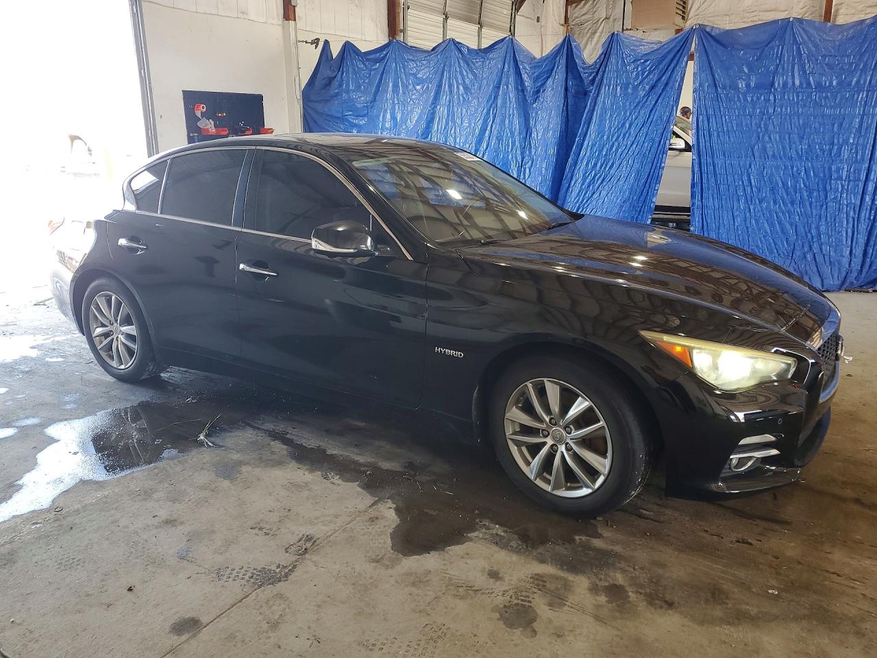 2014 Infiniti Q50 Black vin: JN1AV7AR5EM700160