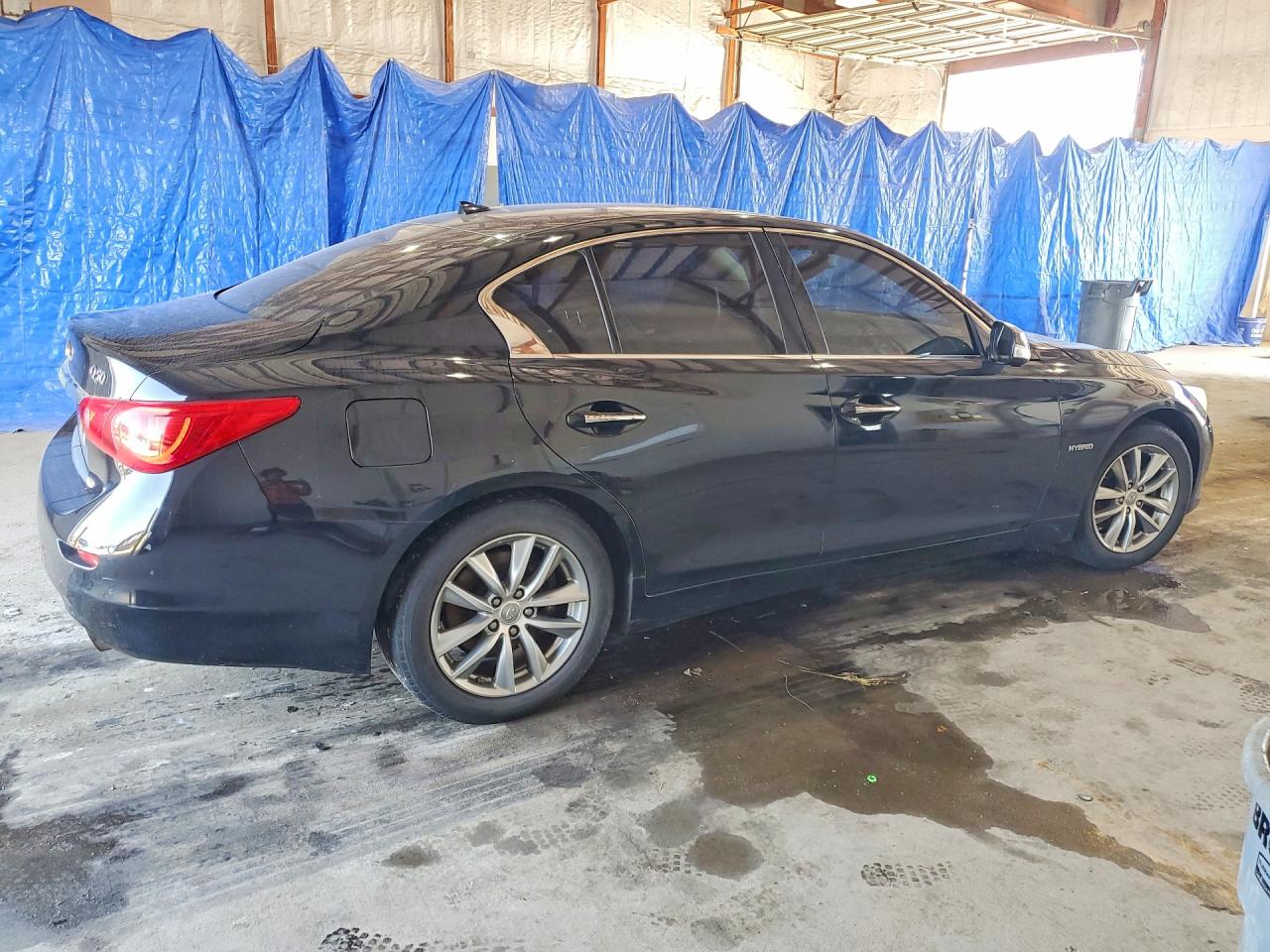 2014 Infiniti Q50 Black vin: JN1AV7AR5EM700160
