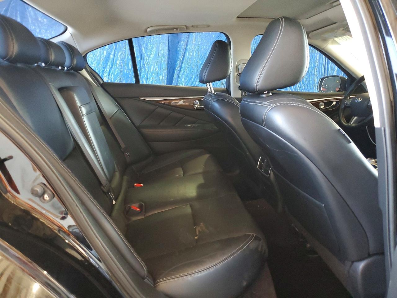 2014 Infiniti Q50 Black vin: JN1AV7AR5EM700160