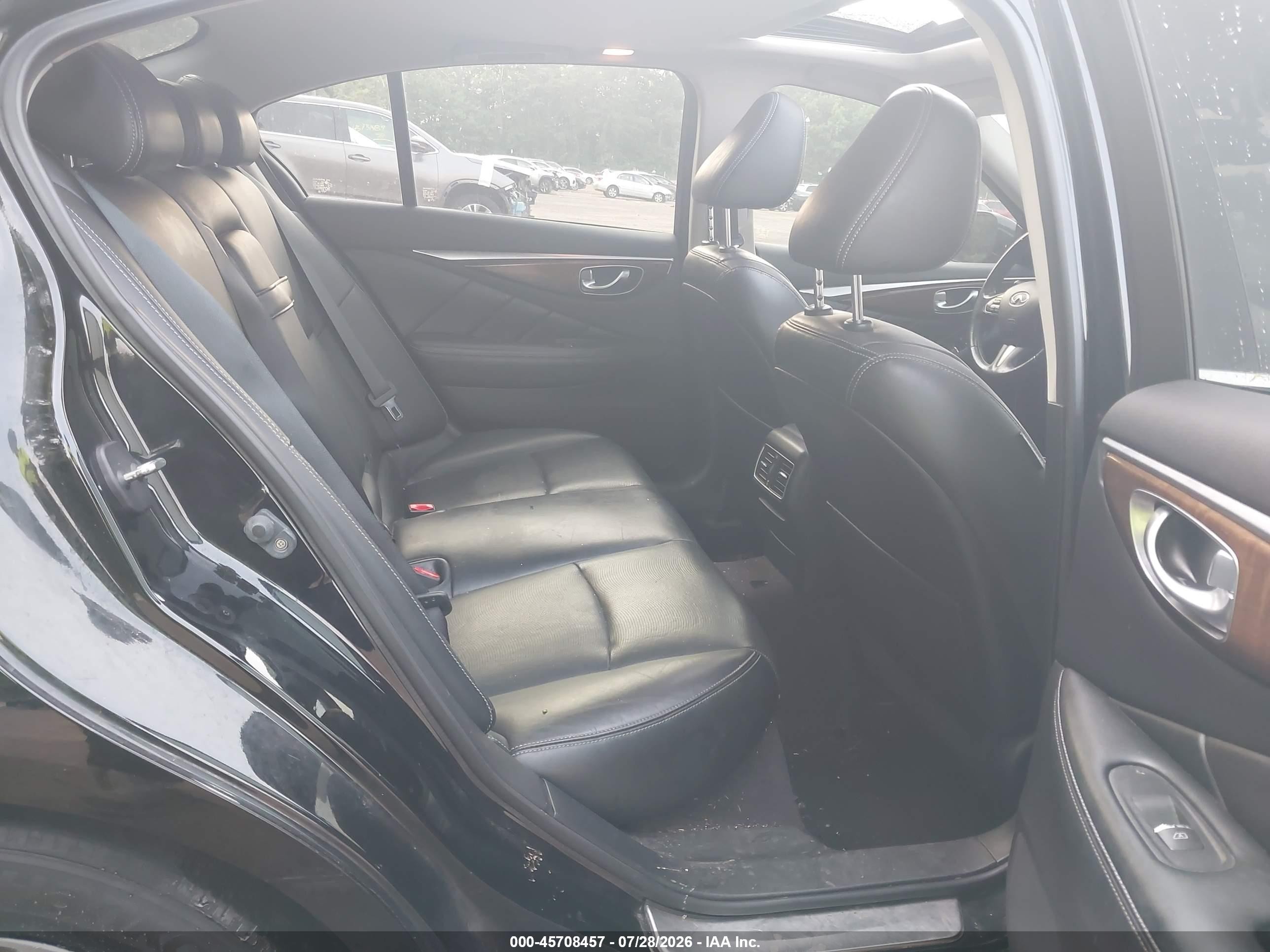 2014 Infiniti Q50 Hybrid Premium Black vin: JN1AV7AR5EM702913