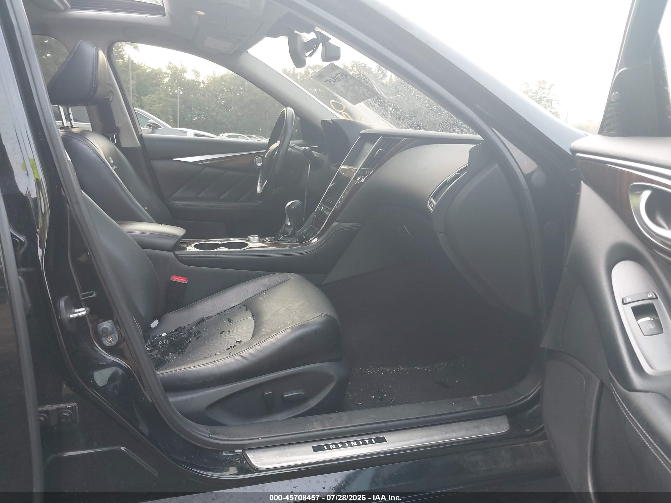 2014 Infiniti Q50 Hybrid Premium Black vin: JN1AV7AR5EM702913