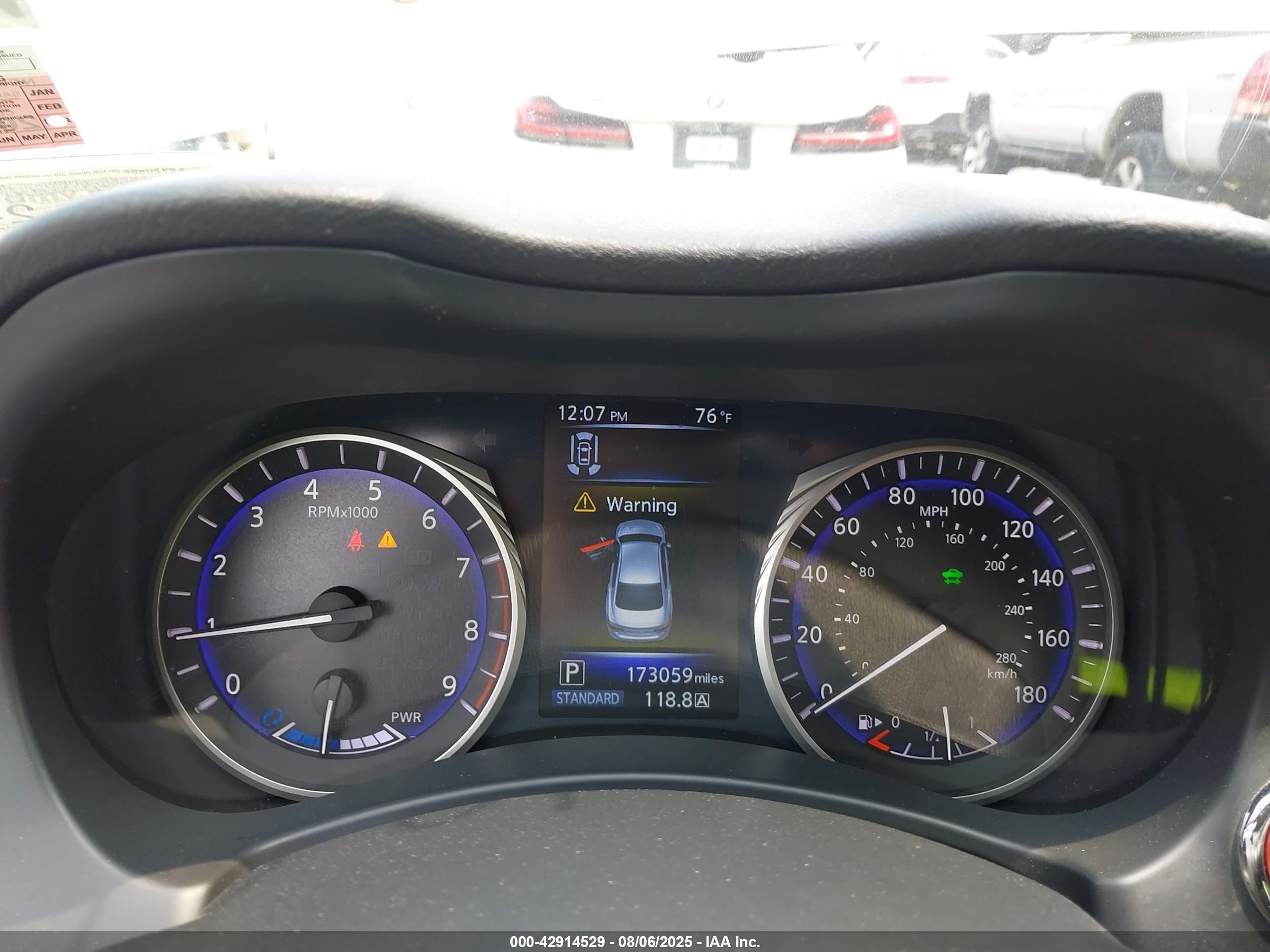 2015 Infiniti Q50 Hybrid Sport White vin: JN1AV7AR5FM850223