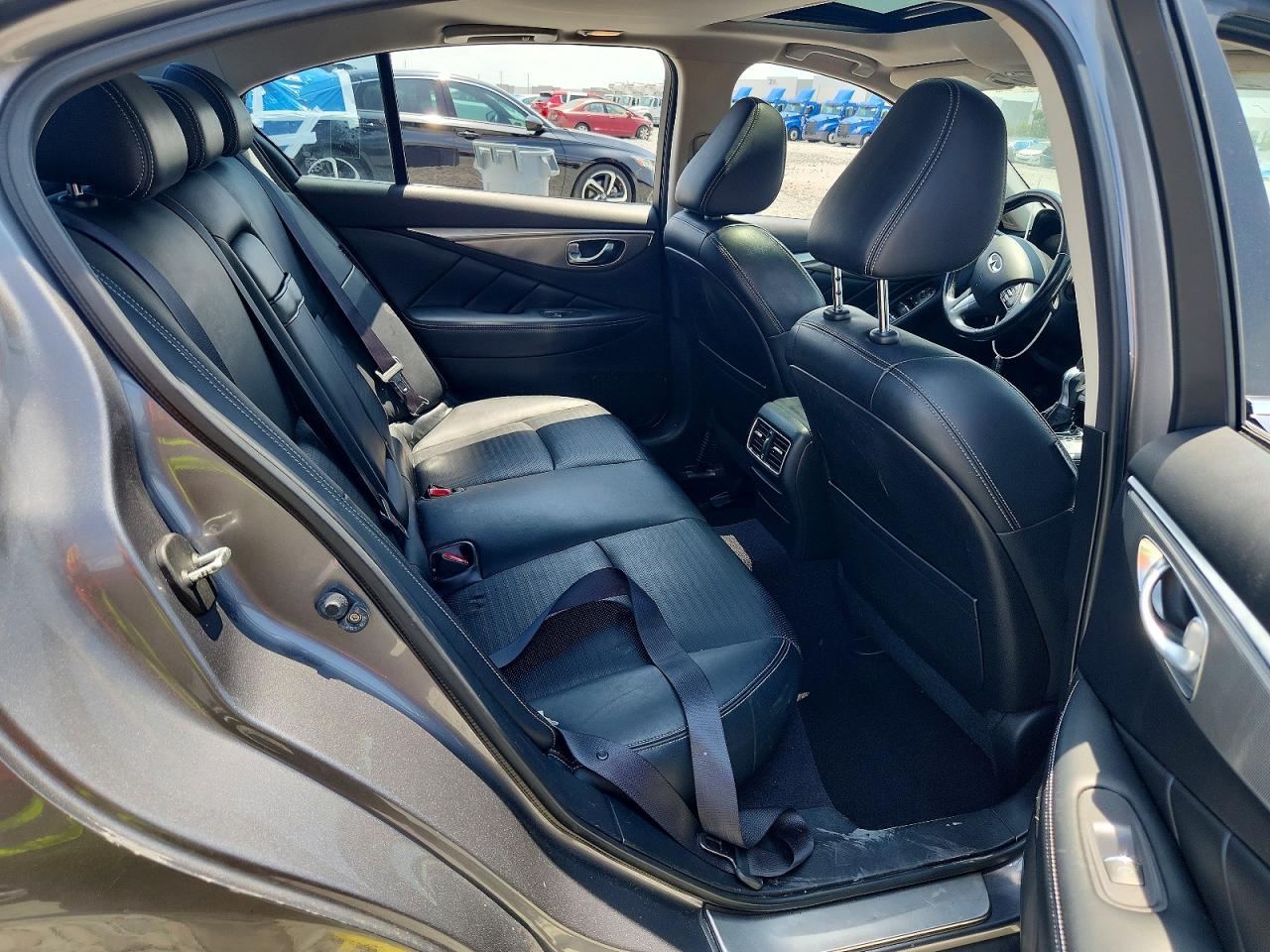2014 Infiniti Q50 Hybrid Sport Gray vin: JN1AV7AR7EM702962