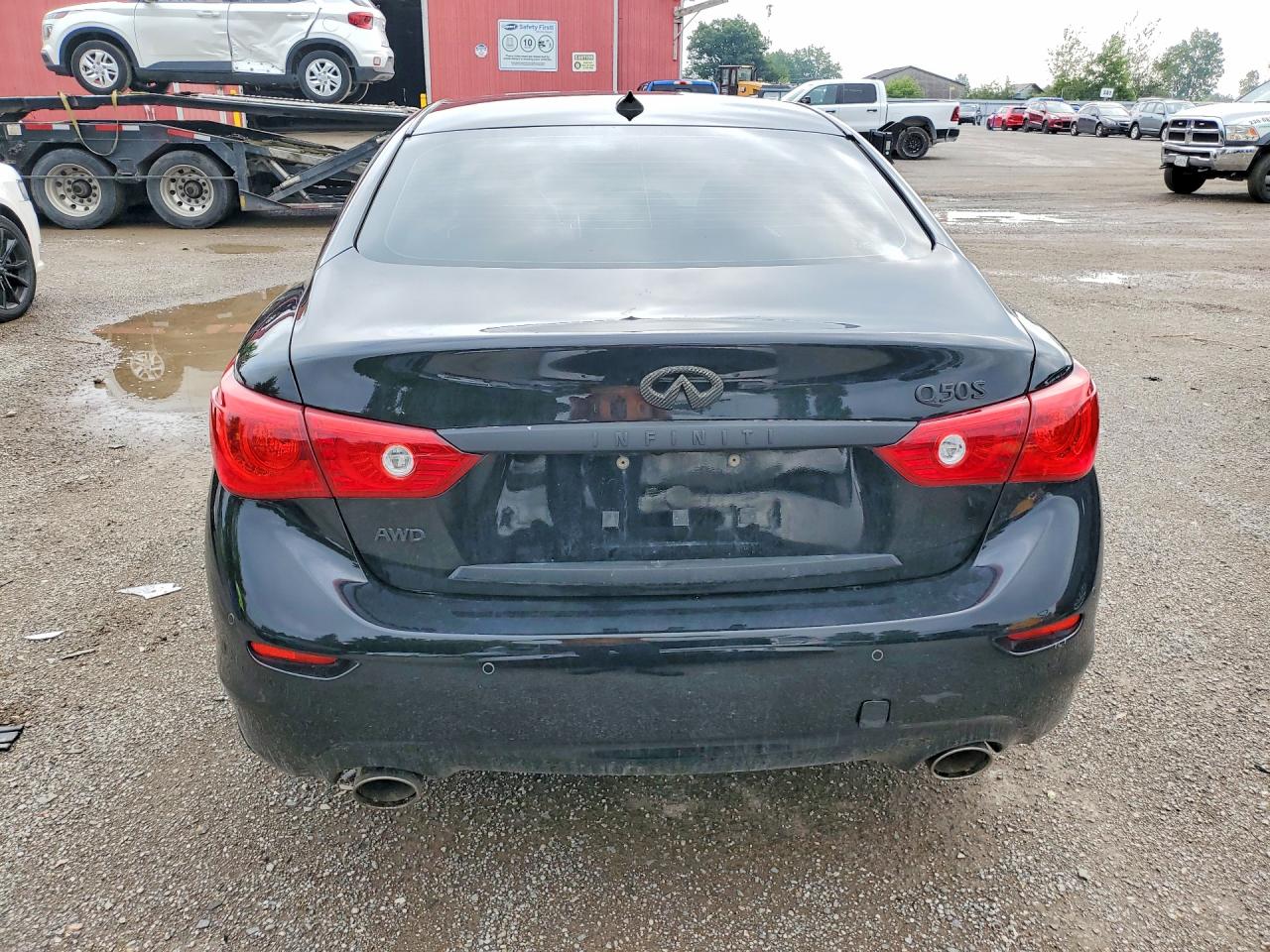 2015 Infiniti Q50 Hybrid Premium Black vin: JN1AV7AR7FM850529