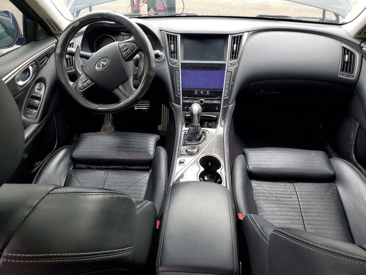 2015 Infiniti Q50 Hybrid Premium Black vin: JN1AV7AR7FM850529