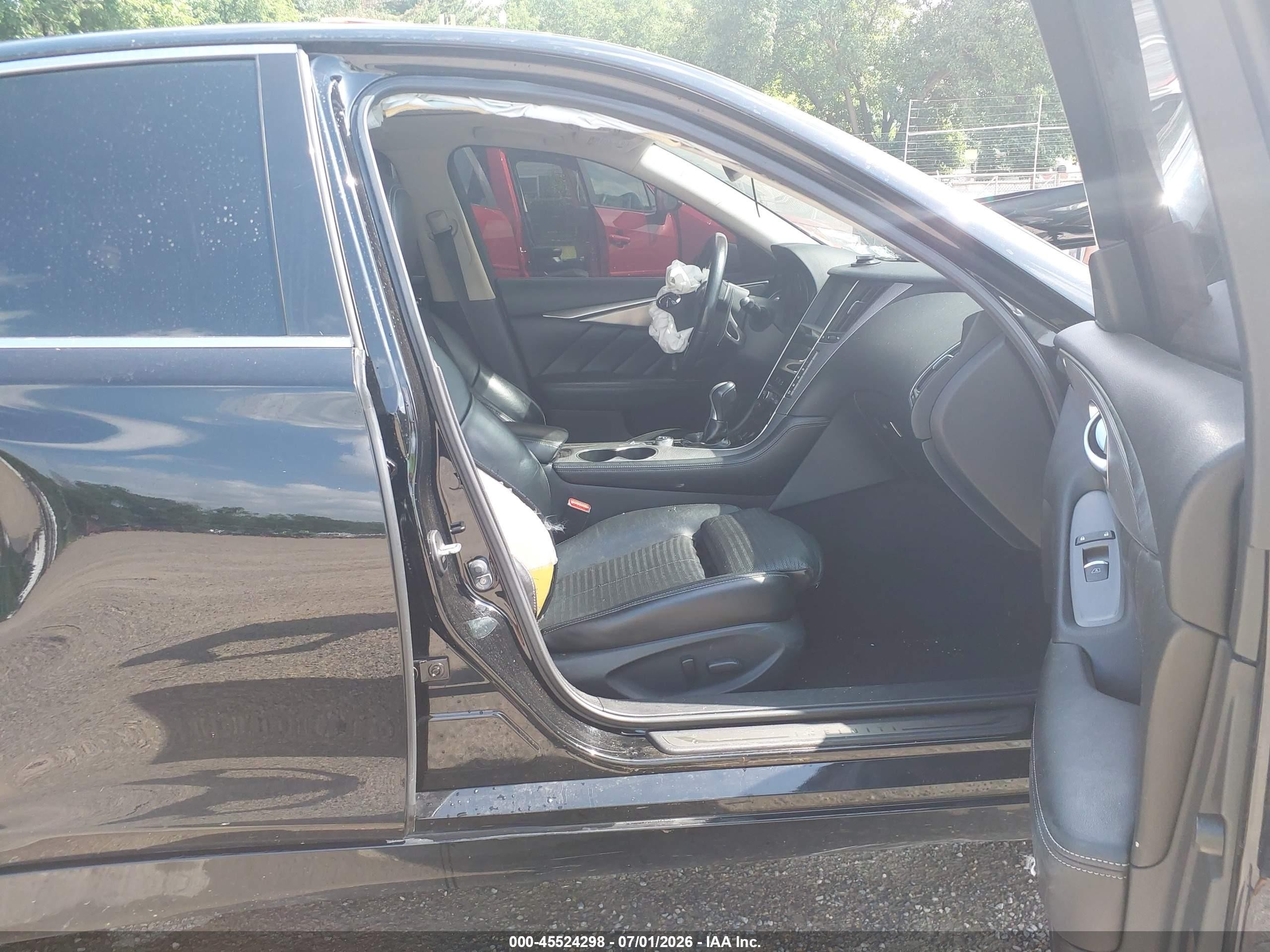 2014 Infiniti Q50 Hybrid Sport Black vin: JN1AV7AR8EM700105
