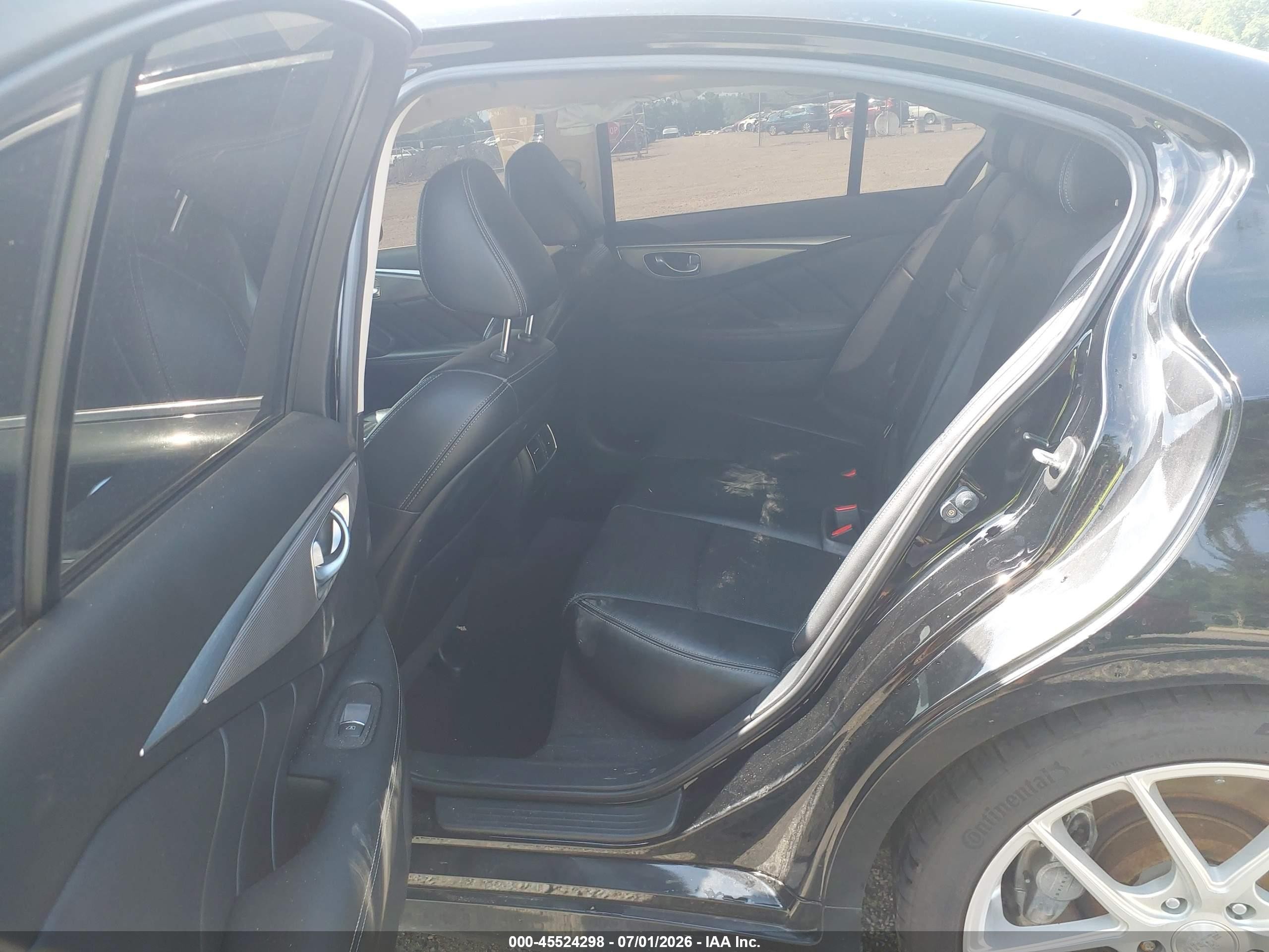 2014 Infiniti Q50 Hybrid Sport Black vin: JN1AV7AR8EM700105