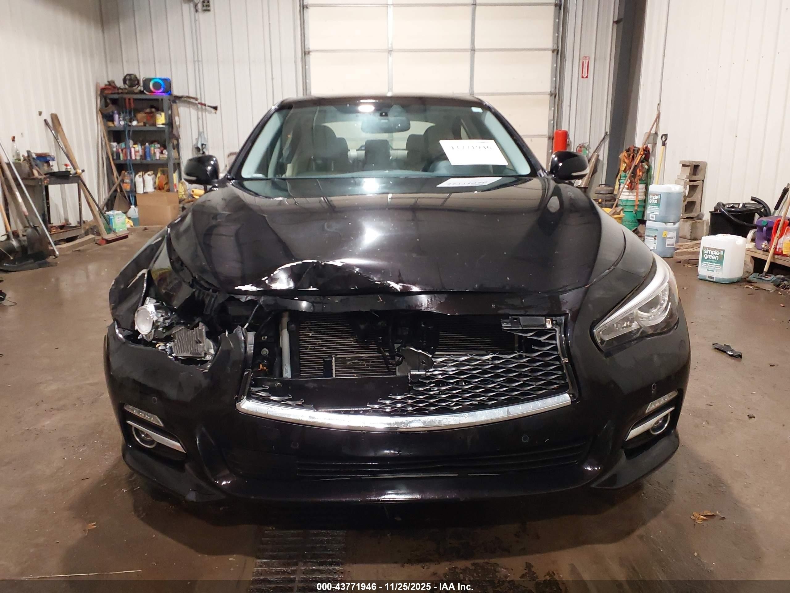 2015 Infiniti Q50 Hybrid Premium Purple vin: JN1AV7AR8FM850104
