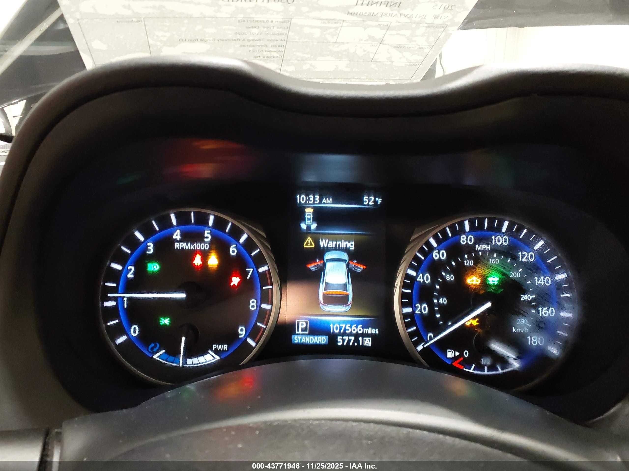 2015 Infiniti Q50 Hybrid Premium Purple vin: JN1AV7AR8FM850104