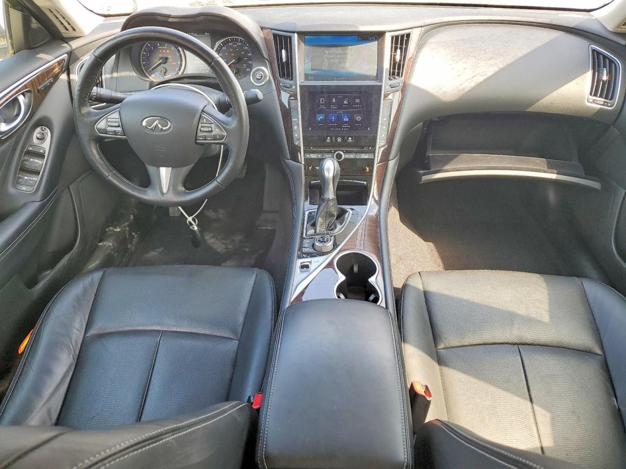 2014 Infiniti Q50 Hybrid Premium Silver vin: JN1AV7AR9EM702199