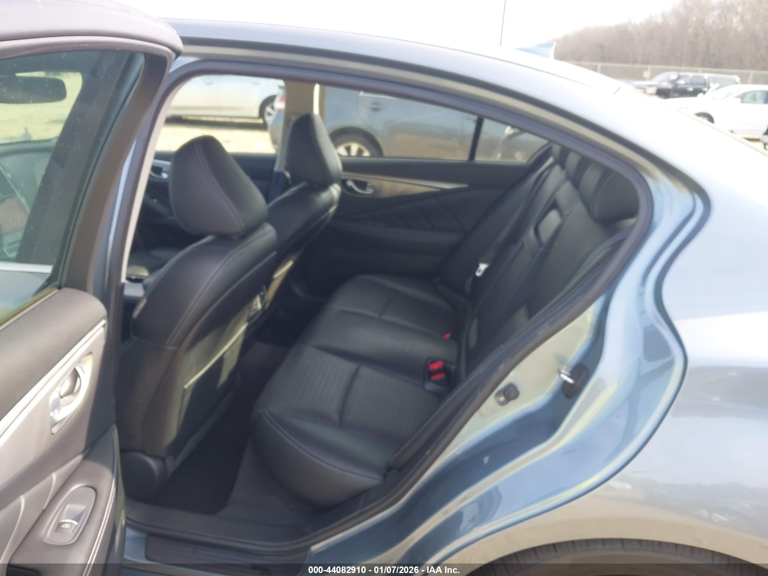 2015 Infiniti Q50 Hybrid Premium/sport Gray vin: JN1AV7AR9FM850824