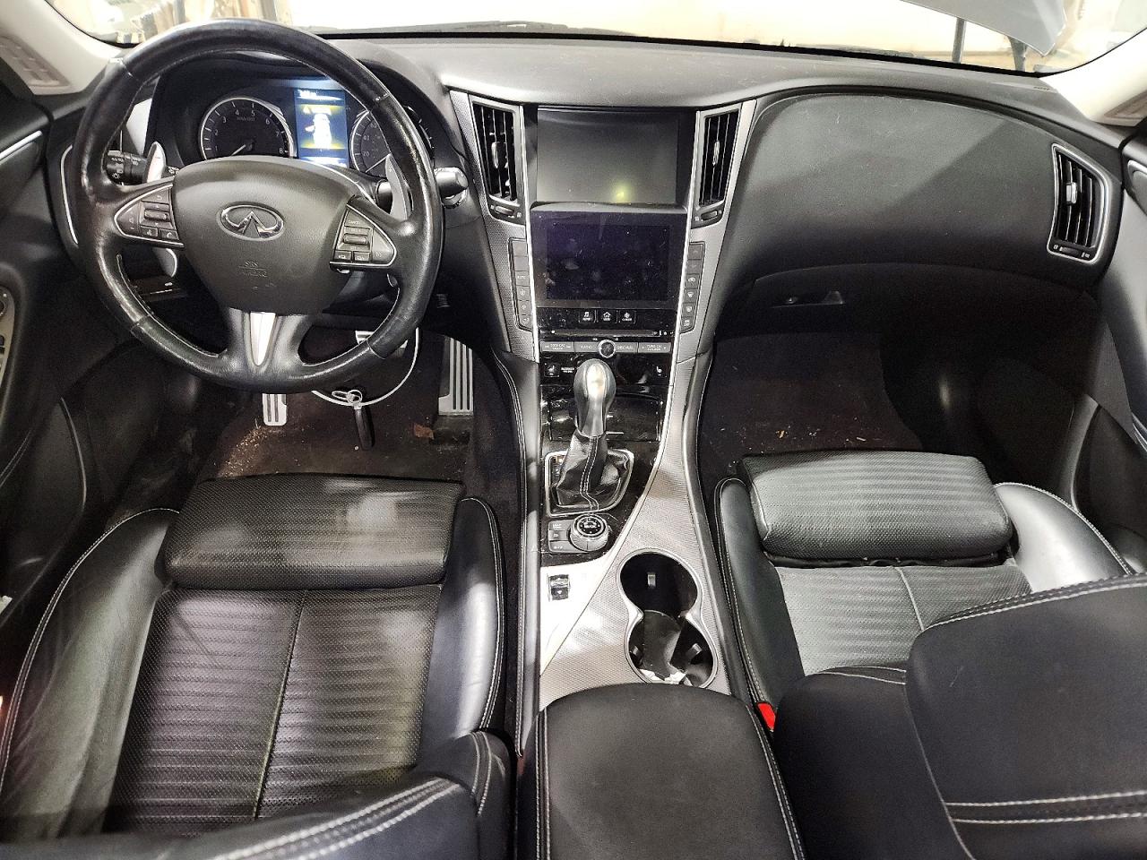 2014 Infiniti Q50 Hybrid Sport Charcoal vin: JN1AV7ARXEM703149