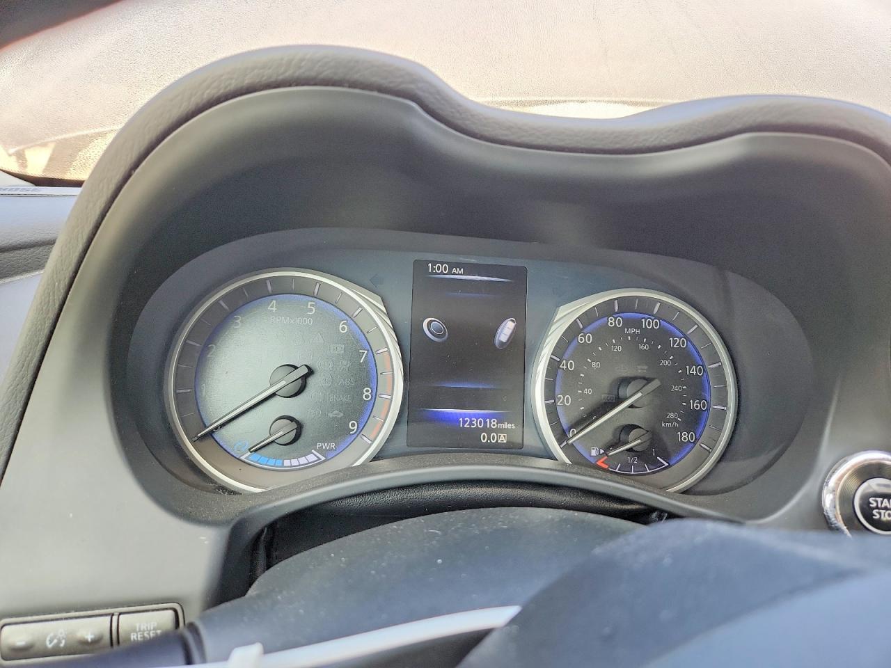 2017 Infiniti Q50 Hybrid Gray vin: JN1AV7ARXHM900083