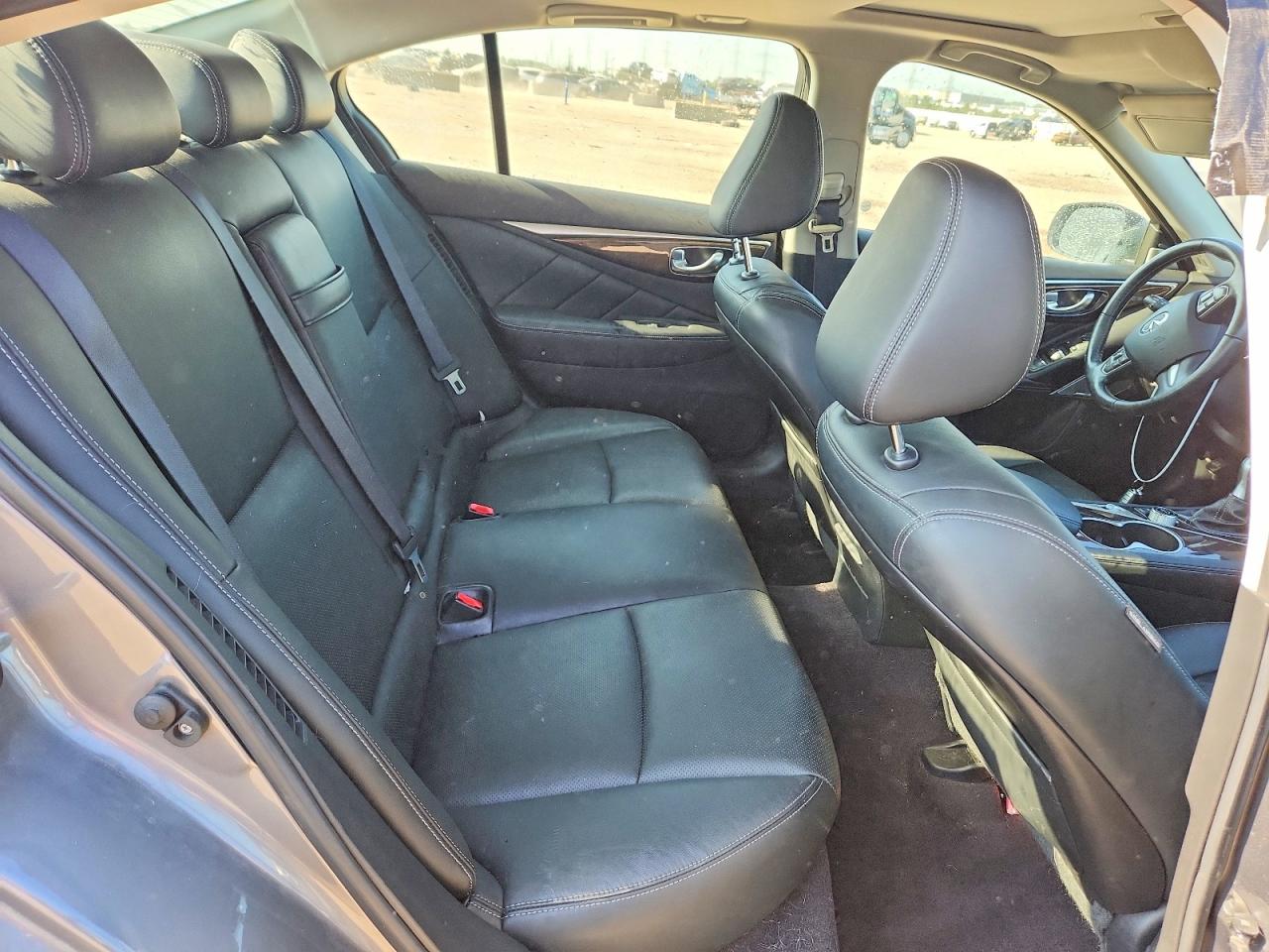 2017 Infiniti Q50 Hybrid Gray vin: JN1AV7ARXHM900083