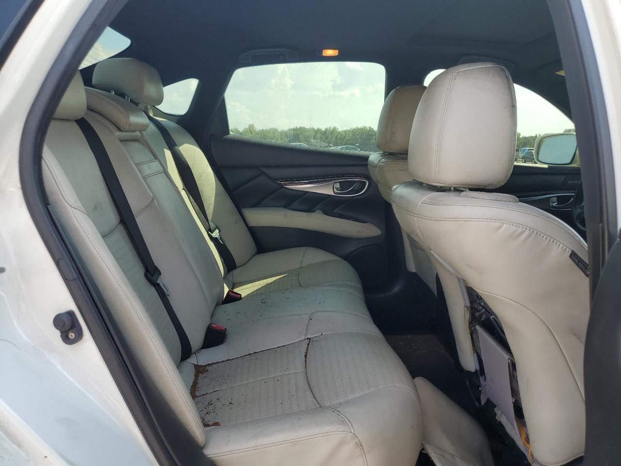 2013 Infiniti M56 White vin: JN1AY1AP0DM540013