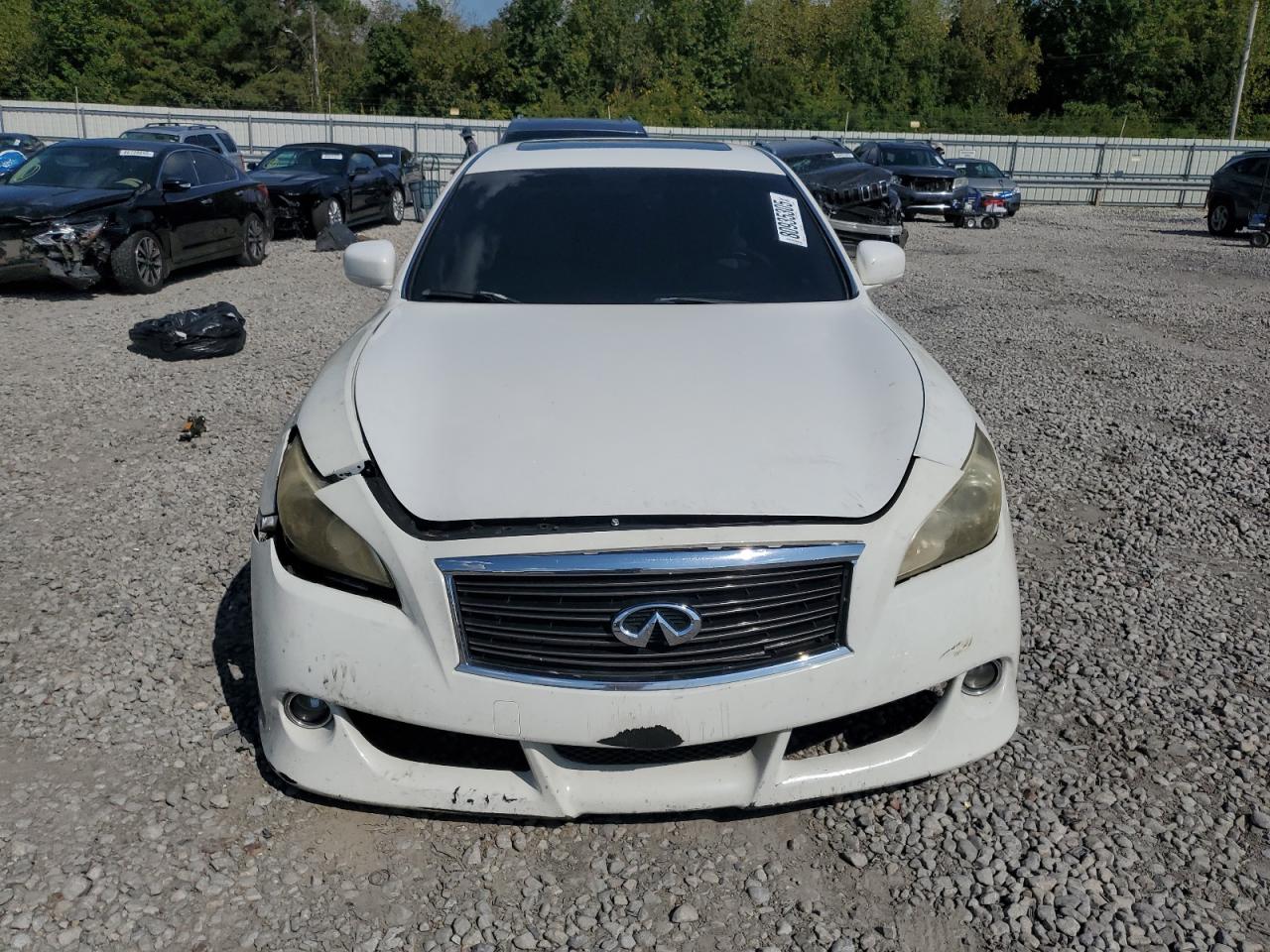 2013 Infiniti M56 White vin: JN1AY1AP0DM540013