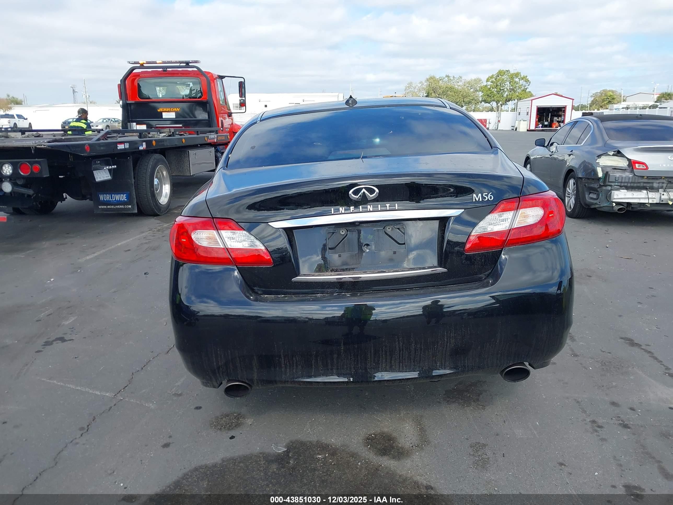 2012 Infiniti M56   Black vin: JN1AY1AP1CM530282