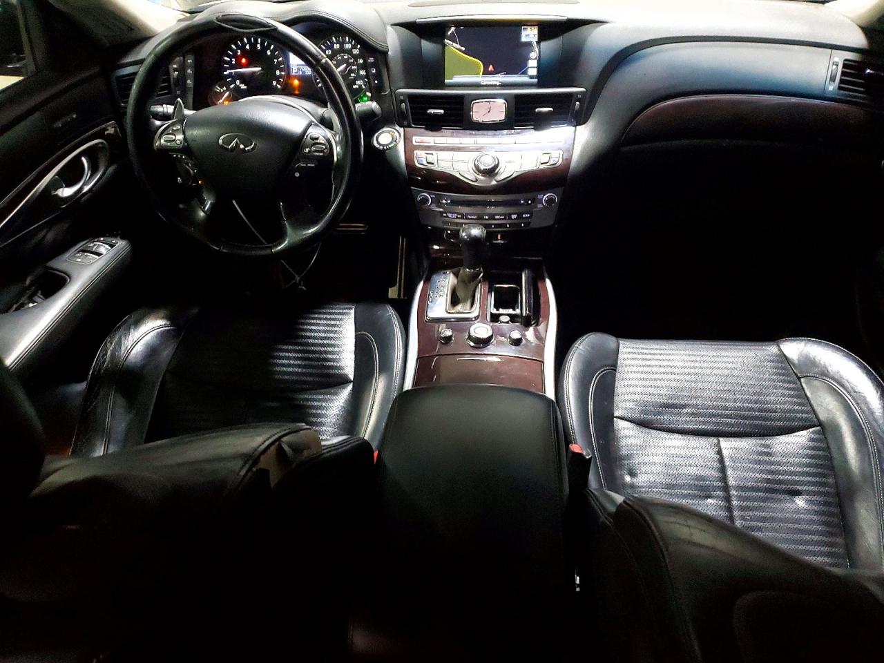 2011 Infiniti M56 Base Black vin: JN1AY1AP2BM520326