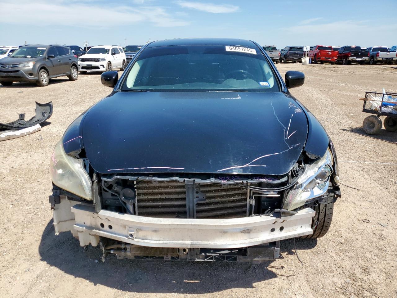 2012 Infiniti M56 Black vin: JN1AY1AP2CM530209