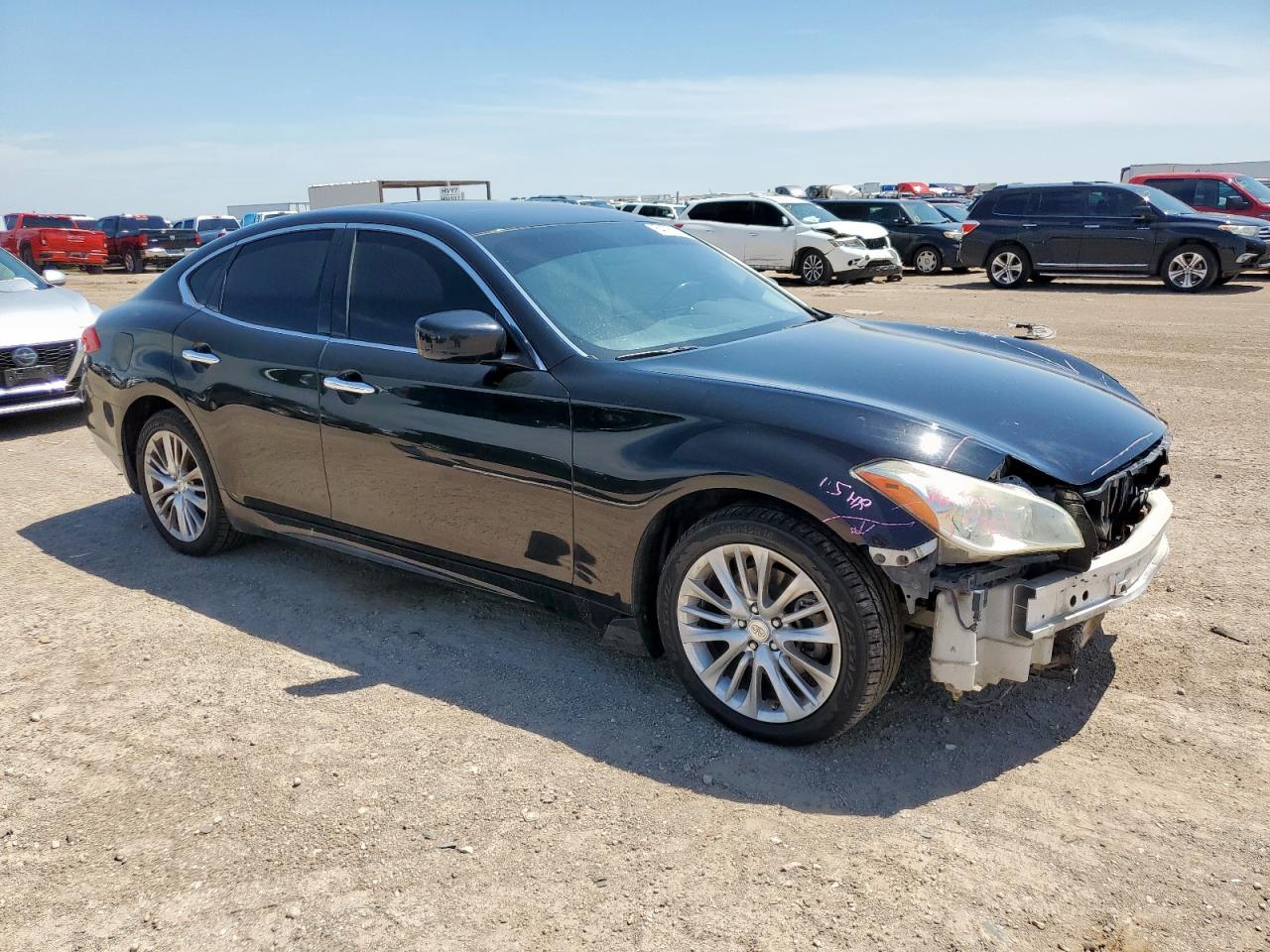 2012 Infiniti M56 Black vin: JN1AY1AP2CM530209
