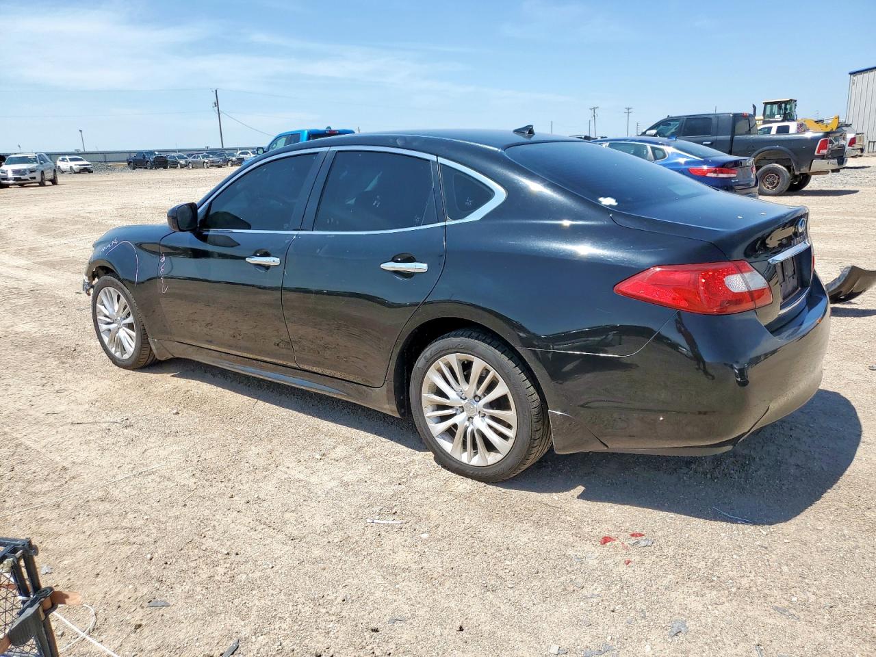 2012 Infiniti M56 Black vin: JN1AY1AP2CM530209