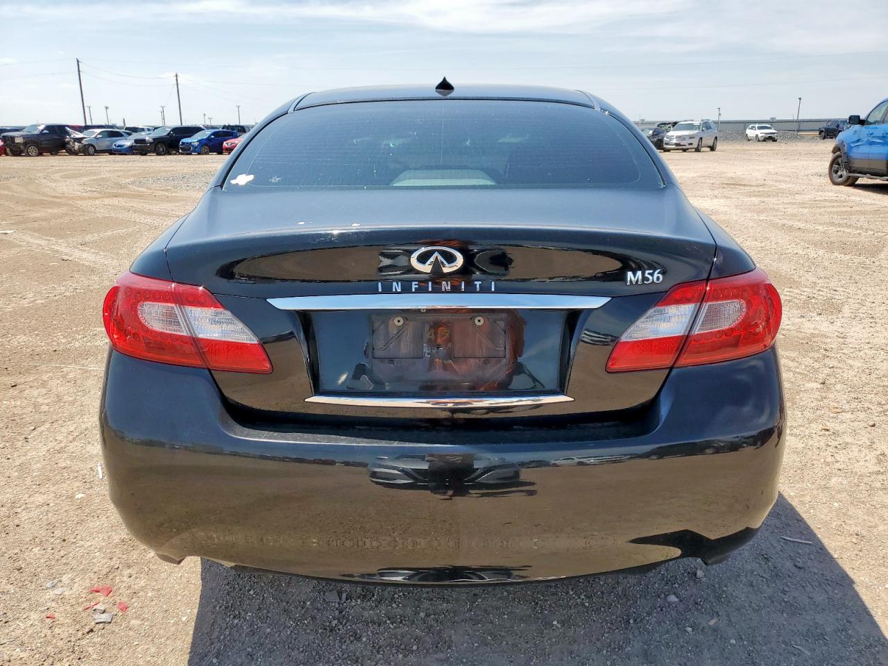 2012 Infiniti M56 Black vin: JN1AY1AP2CM530209