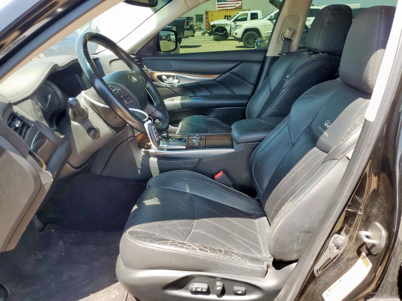 2012 Infiniti M56 Black vin: JN1AY1AP2CM530209