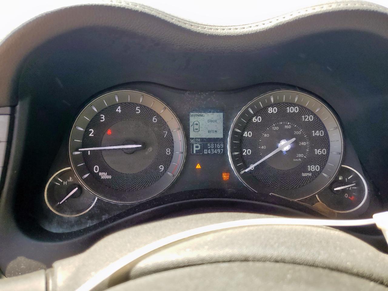 2012 Infiniti M56 Black vin: JN1AY1AP2CM530209