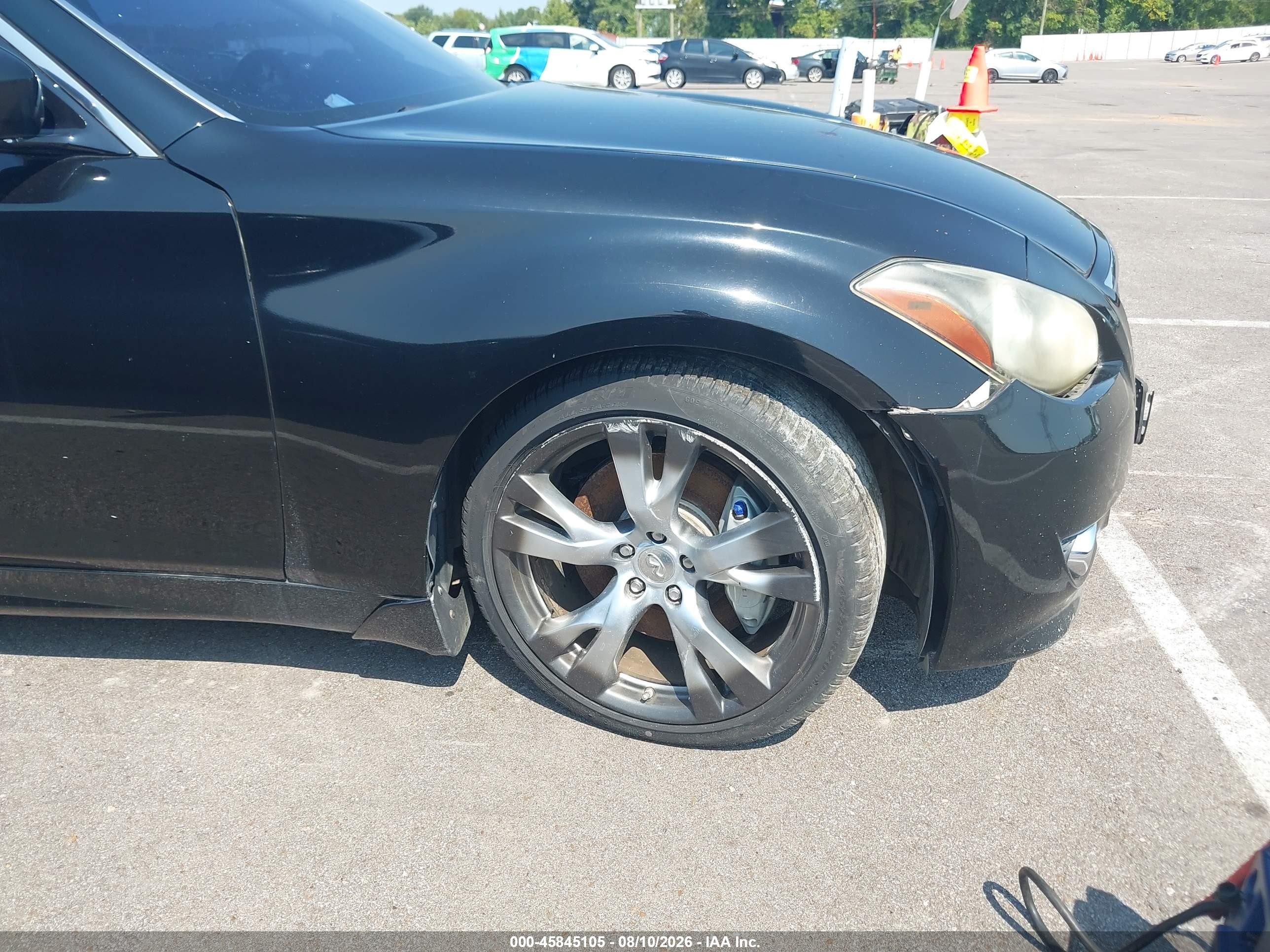 2011 Infiniti M56 Black vin: JN1AY1AP5BM520059