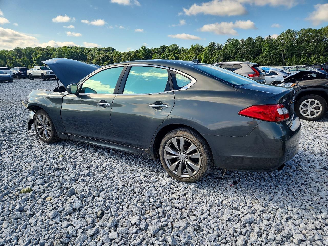 2011 Infiniti M56 Base Gray vin: JN1AY1AP5BM520322